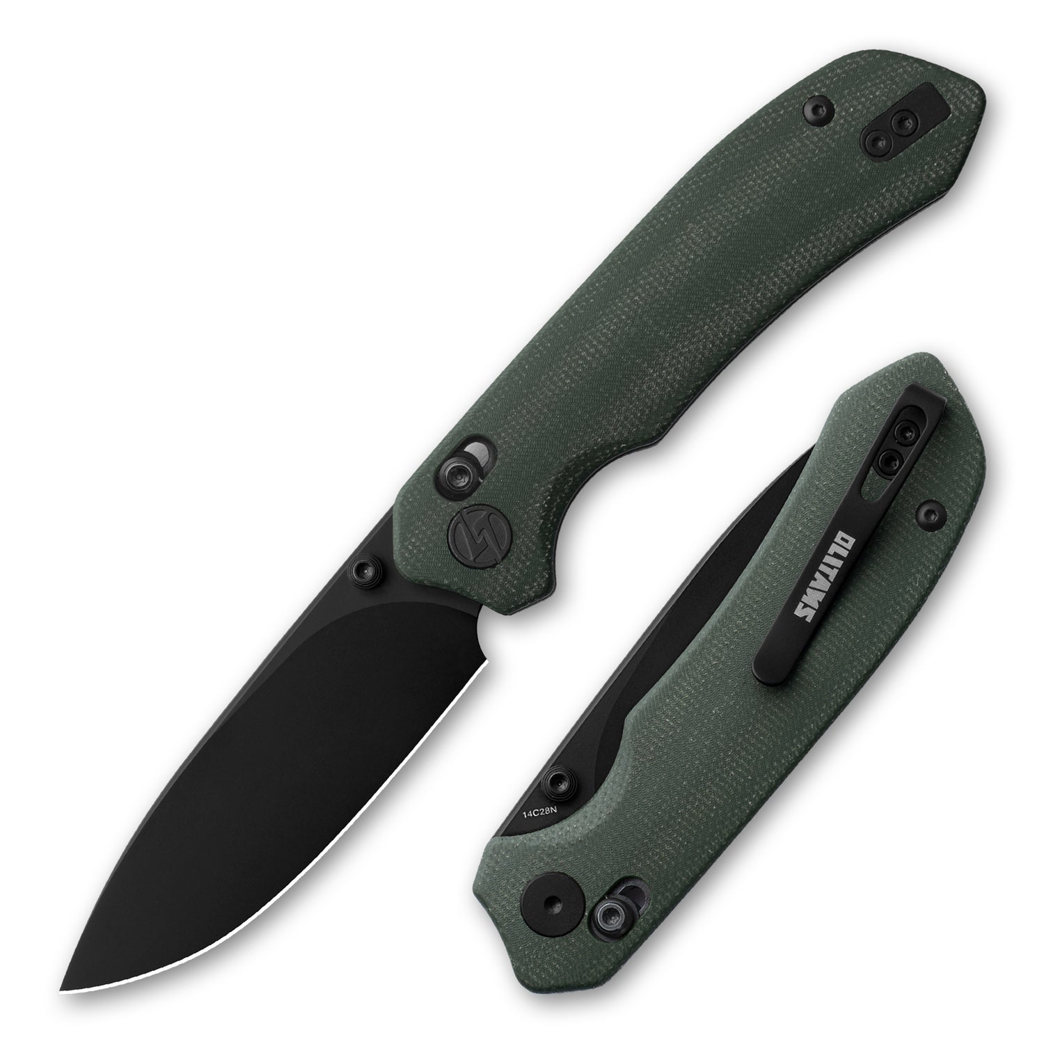 G031 Folding Camping Knife, Crossbar Lock Folding Pocket Knife, 3.3