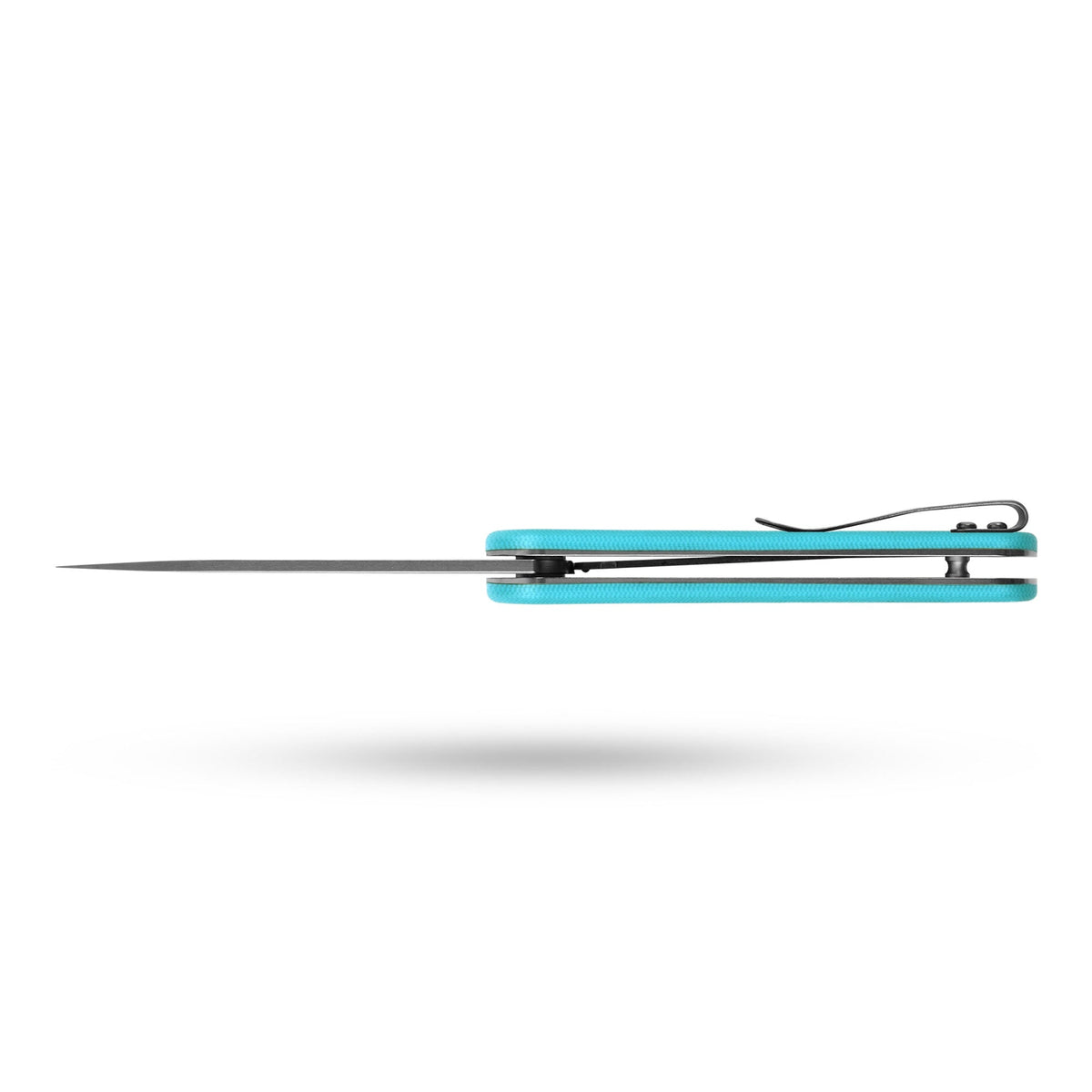 Rocket G040 (2.75''+D2+Cyan G10)-Liner Lock-Flipper