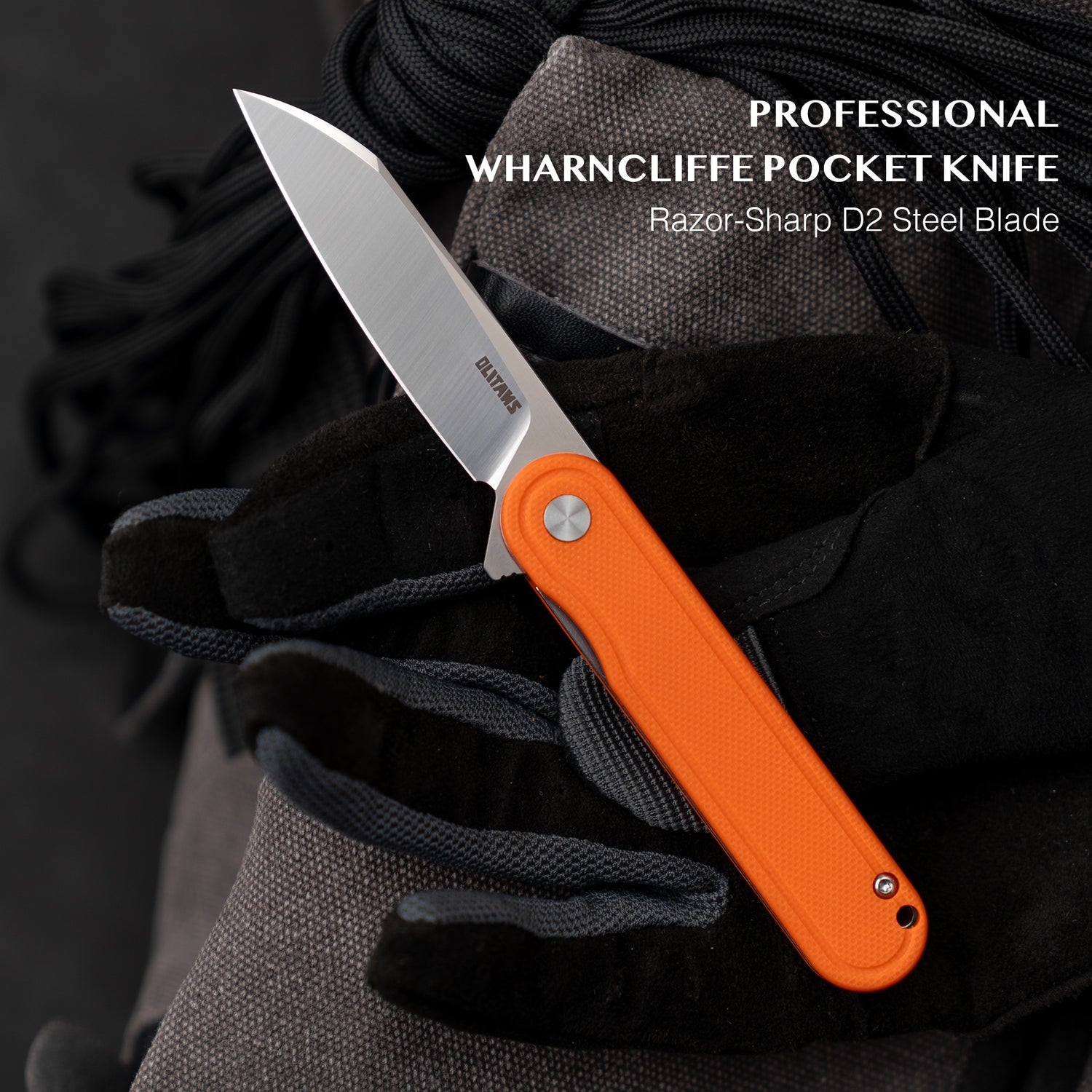 Rocket Wharncliffe Flipper Knife (2.76