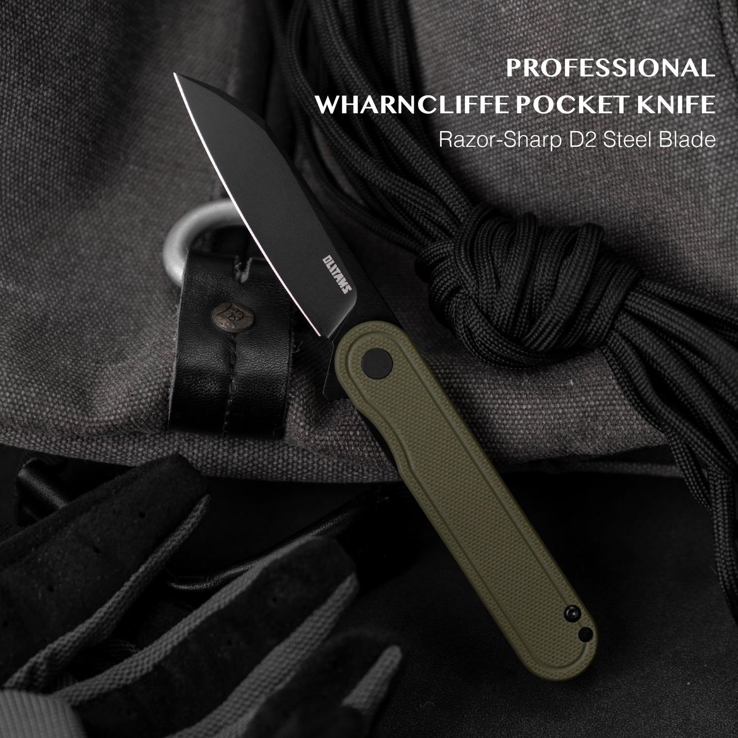 Rocket Wharncliffe Flipper Knife (2.76