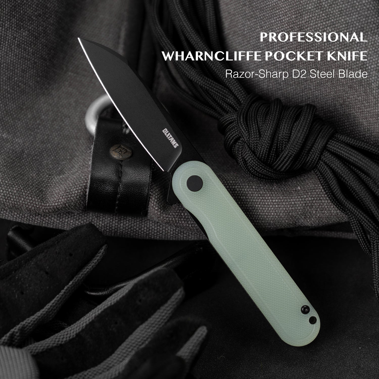 Rocket Wharncliffe Flipper Knife (2.76