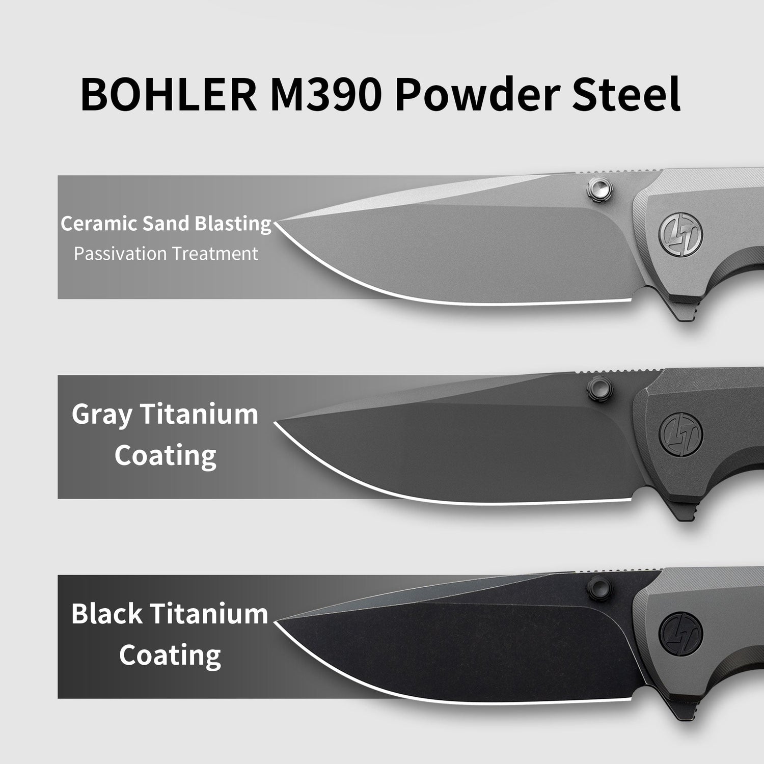 Ti-Bomber T065 Folding Knife –(2.95