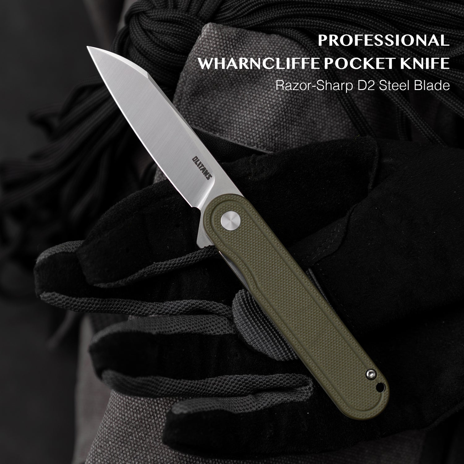 Rocket Wharncliffe Flipper Knife (2.76