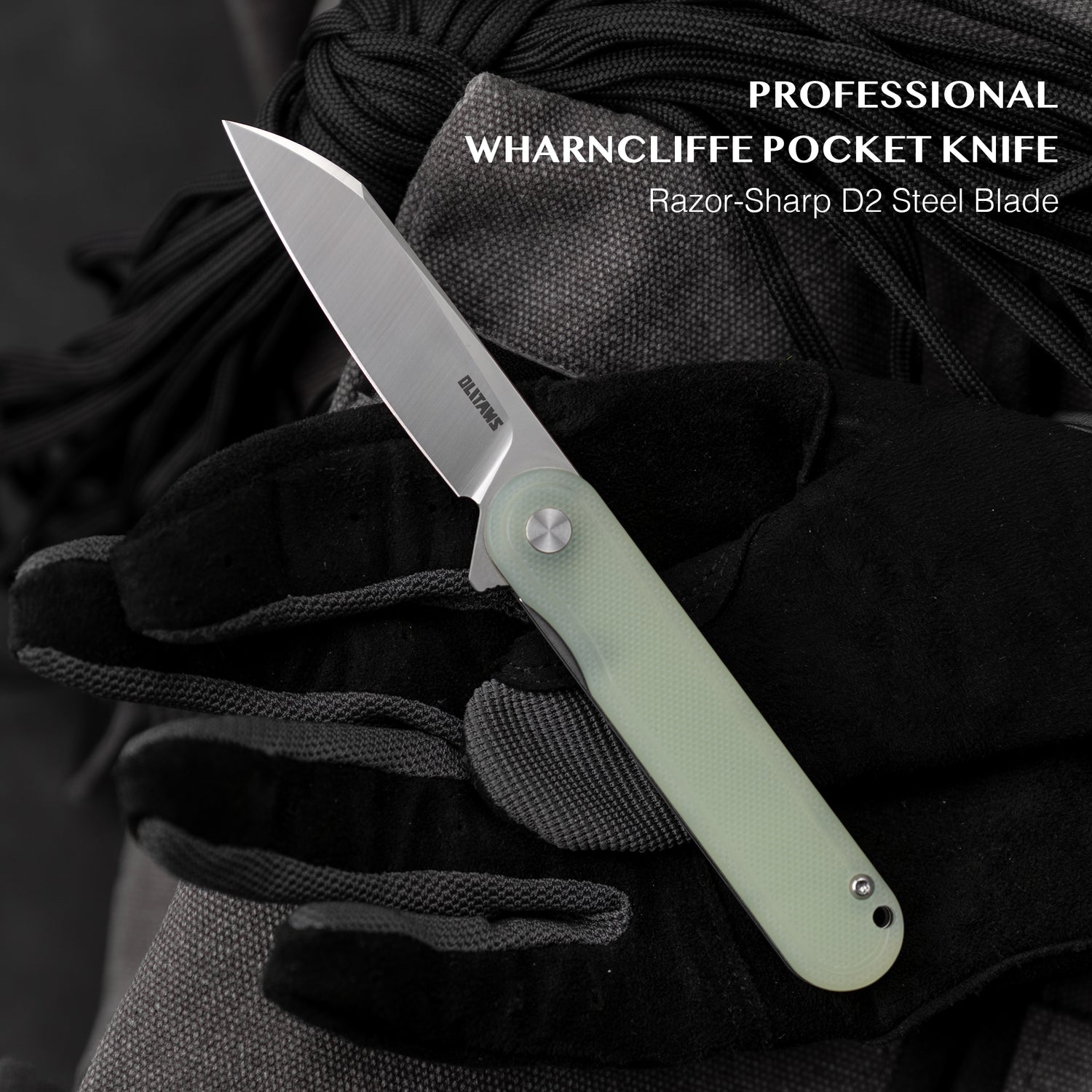 Rocket Wharncliffe Flipper Knife (2.76