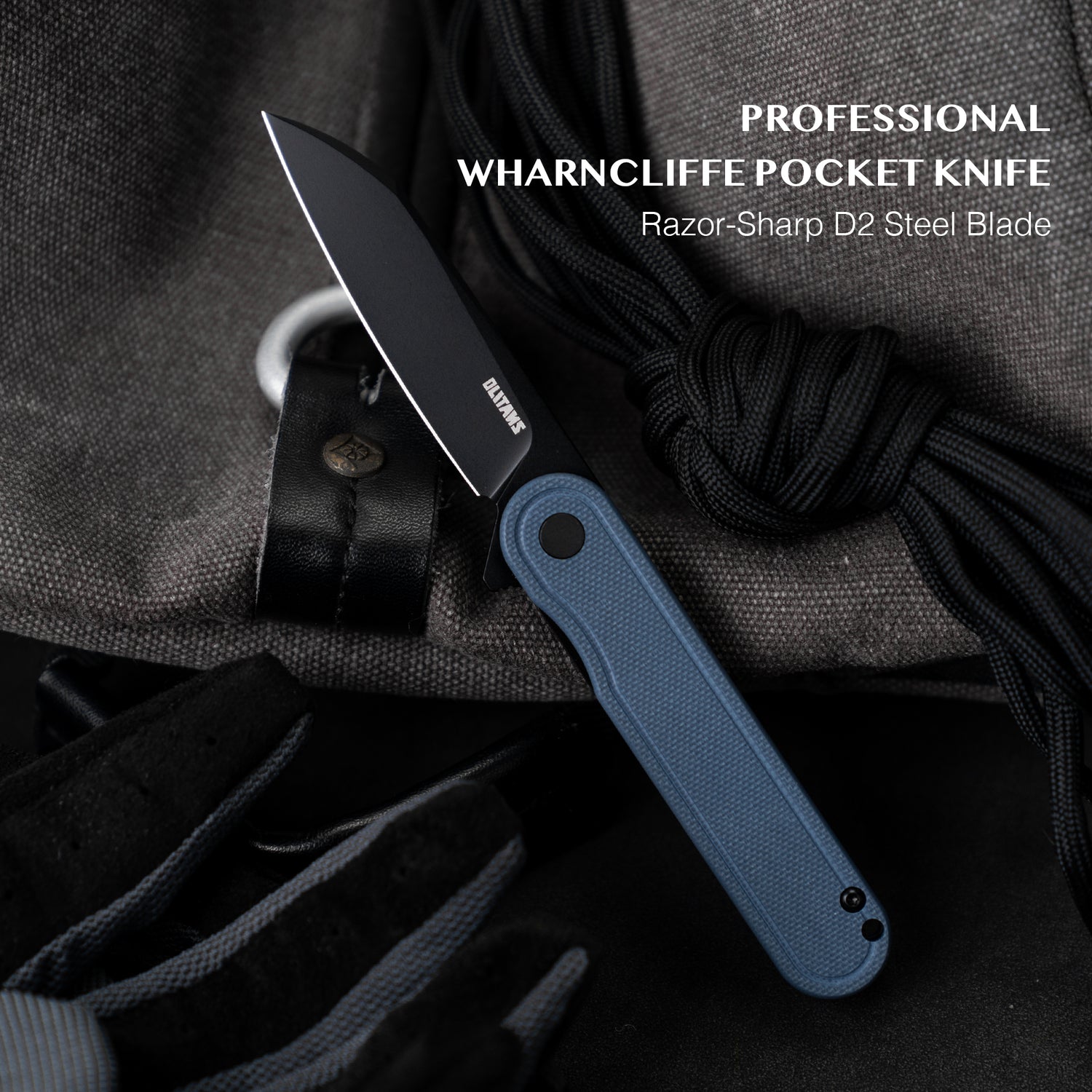 Rocket Wharncliffe Flipper Knife (2.76