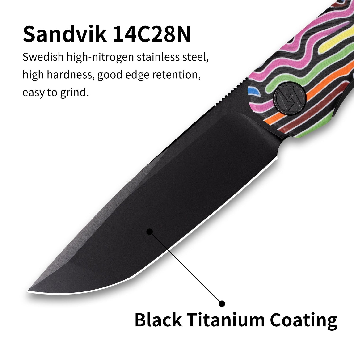 Stealth G047(3.07'' +14C28N +G10)Liner Lock-Front Flipper