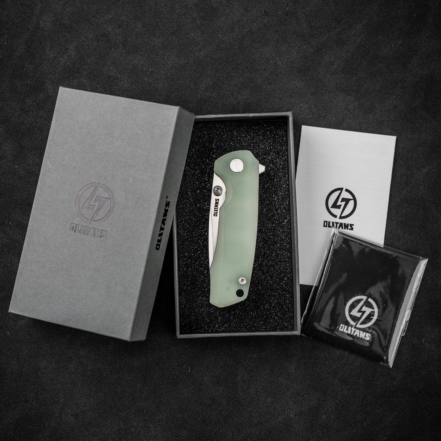 Bomber G061 Folding Knife ( 2.91''+D2+G10 )- Liner LOCK-THUMB STUD-OLITANS