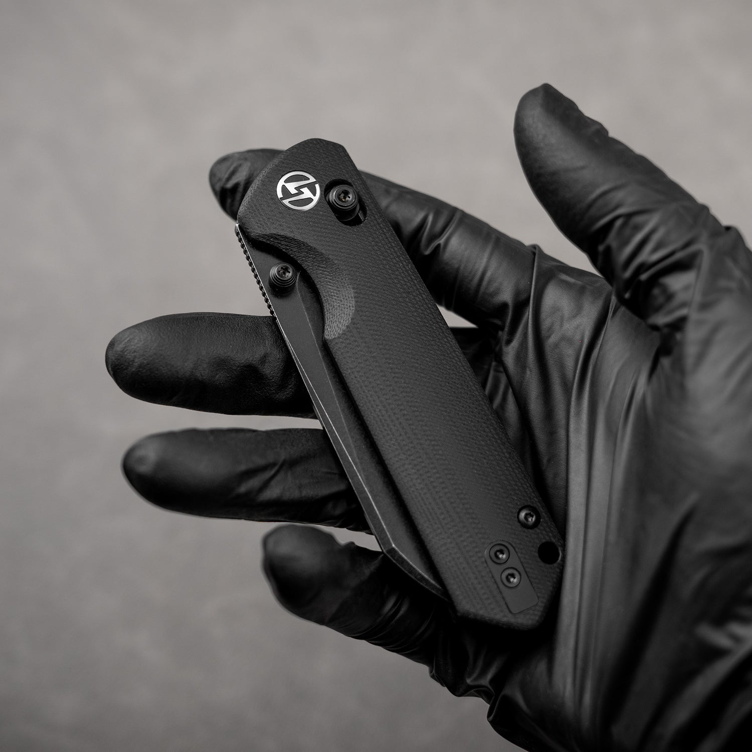 King Penguin Folding Knife (3.35''+14C28N Blade+G10 Handle)-Crossbar Lock-Thumb Stud-G062