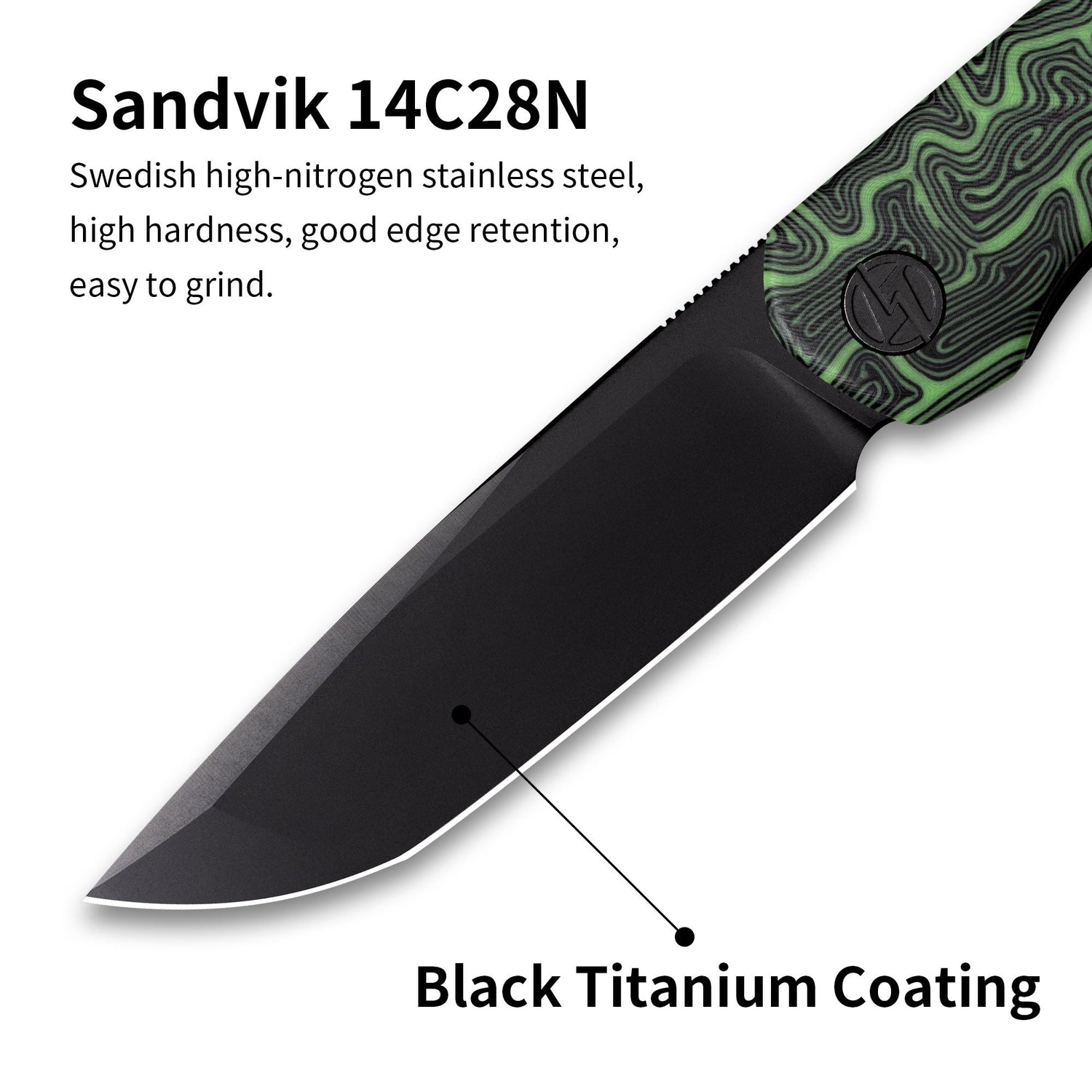 Stealth G047(3.07'' +14C28N +G10)Liner Lock-Front Flipper