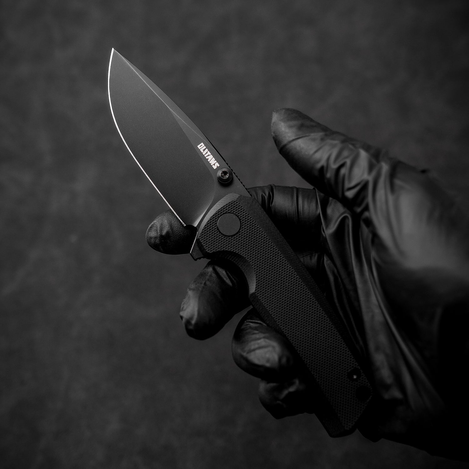 Bomber G061 Folding Knife ( 2.91''+D2+G10 )- Liner LOCK-THUMB STUD-OLITANS