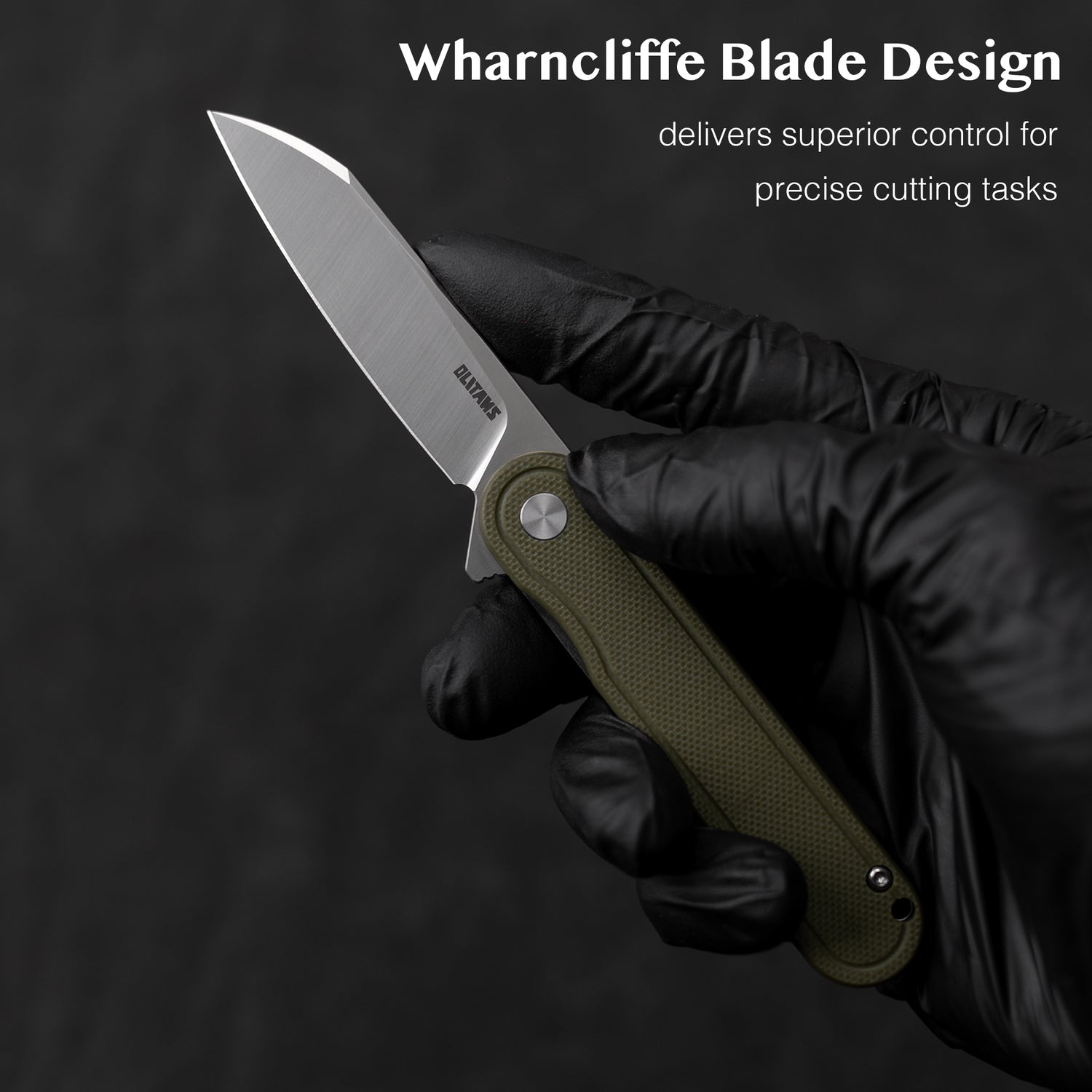 Rocket Wharncliffe Flipper Knife (2.76