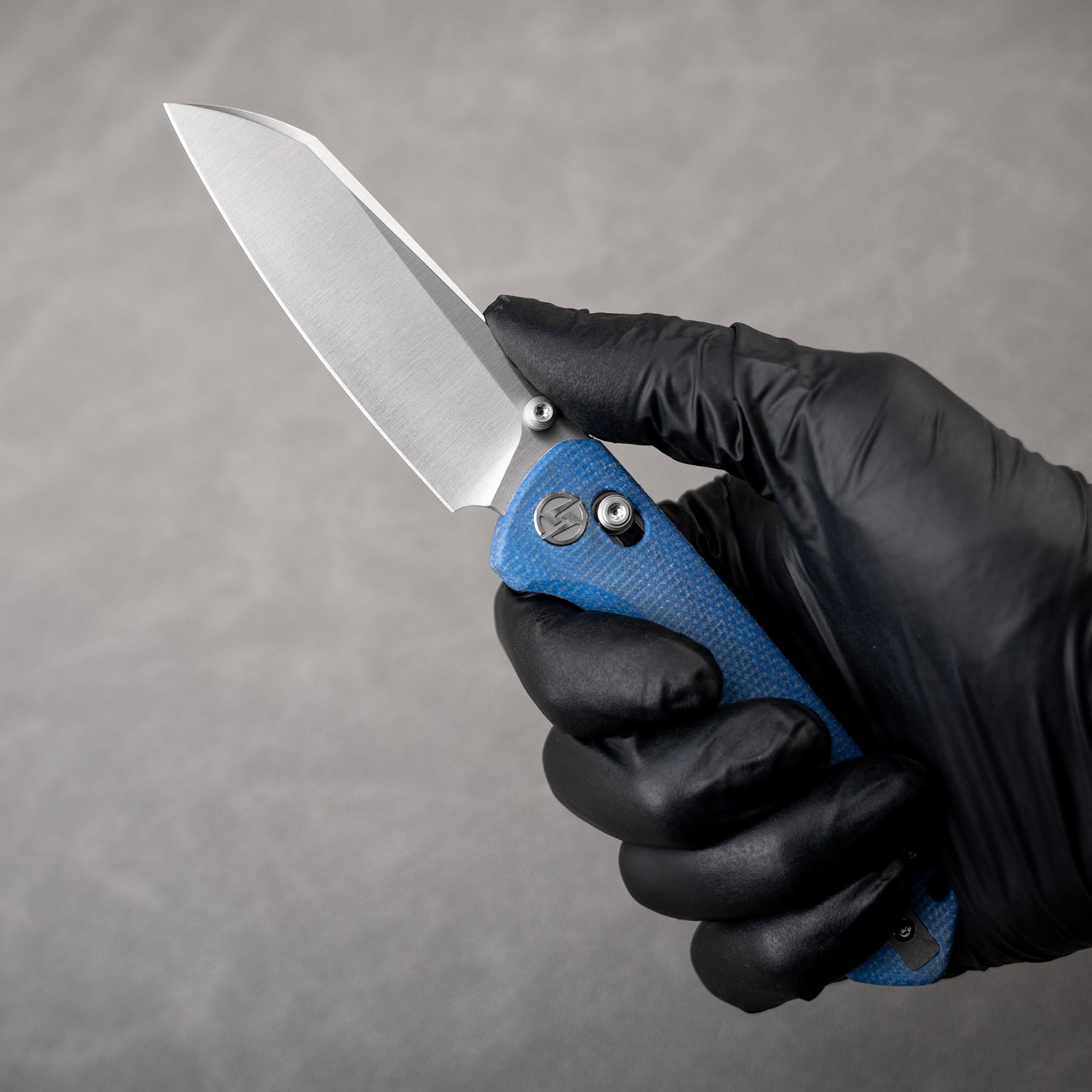 King Penguin G062 Folding Knife (3.35''+14C28N+Carbon fiber surface G10 Handle)-Crossbar Lock-Thumb Stud-Olitans