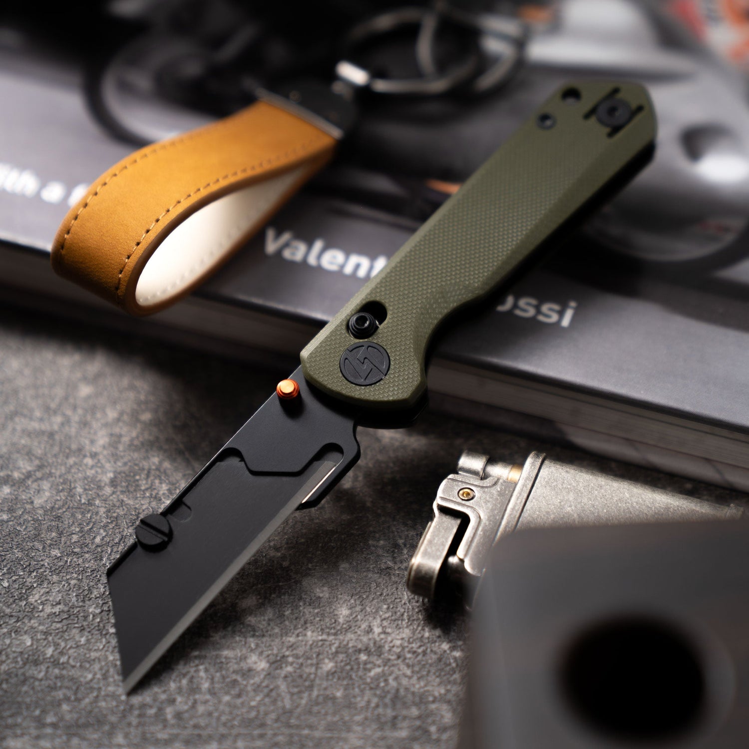 Adélie Penguins G076 Utility Knife (2.68