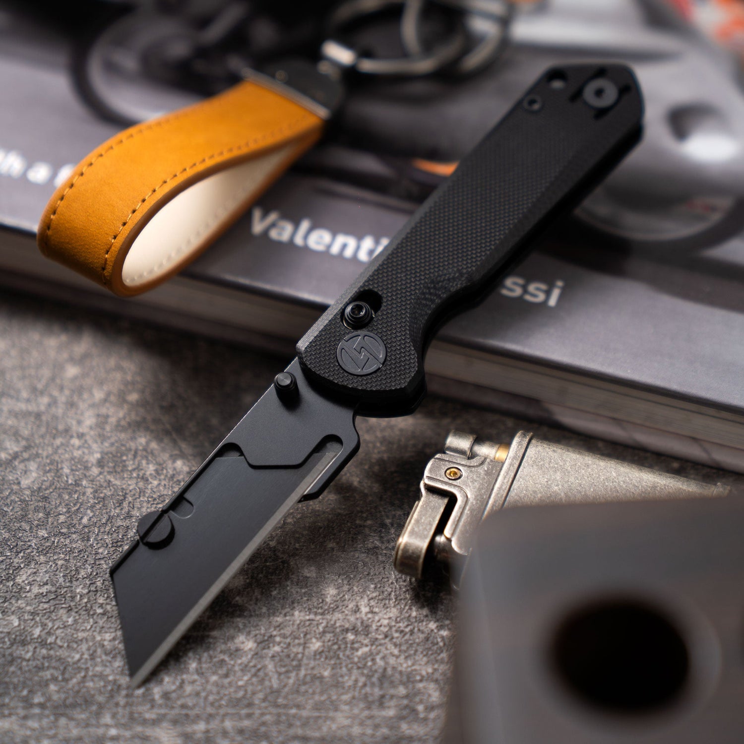 Adélie Penguins G076 Utility Knife (2.68