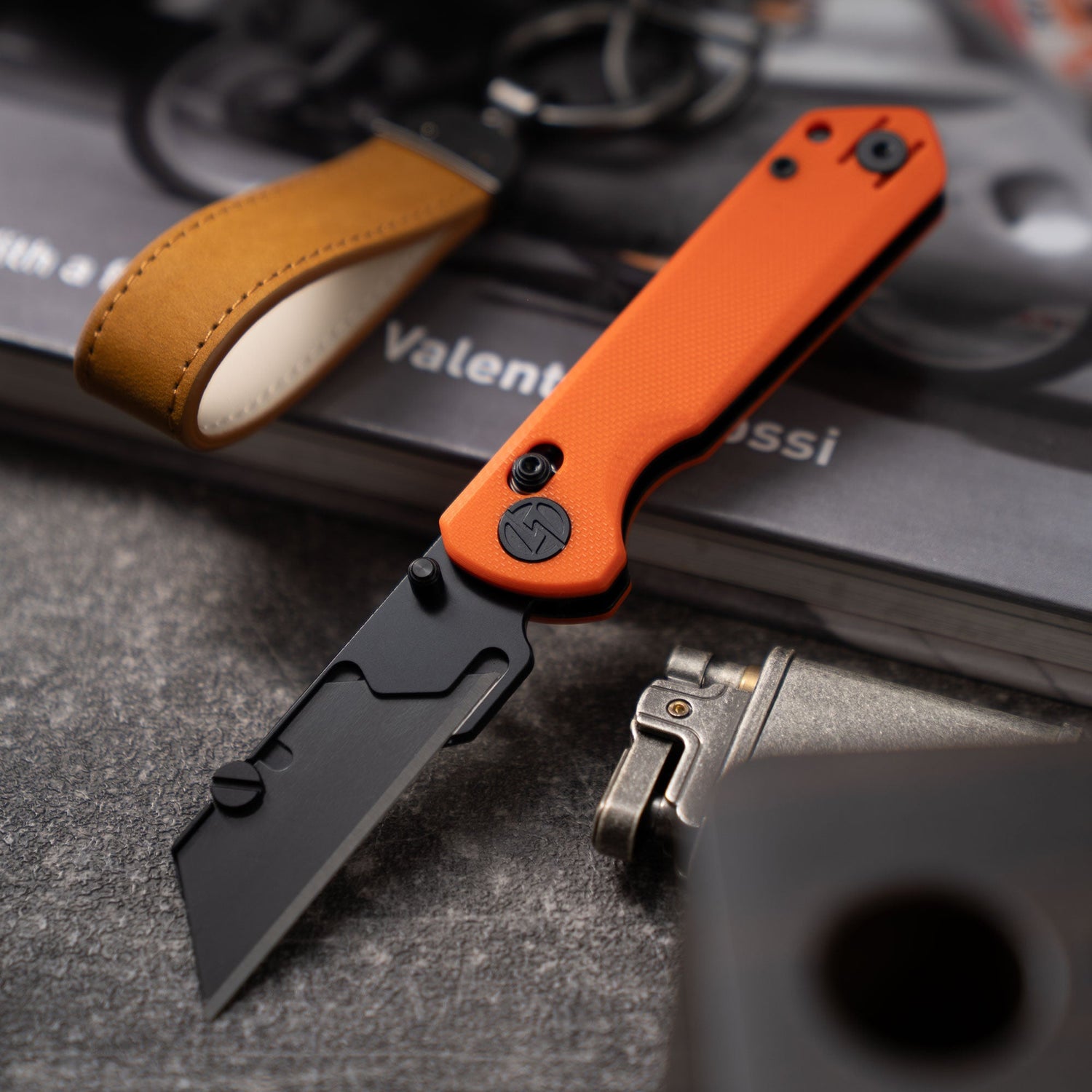 Adélie Penguins G076 Utility Knife (2.68