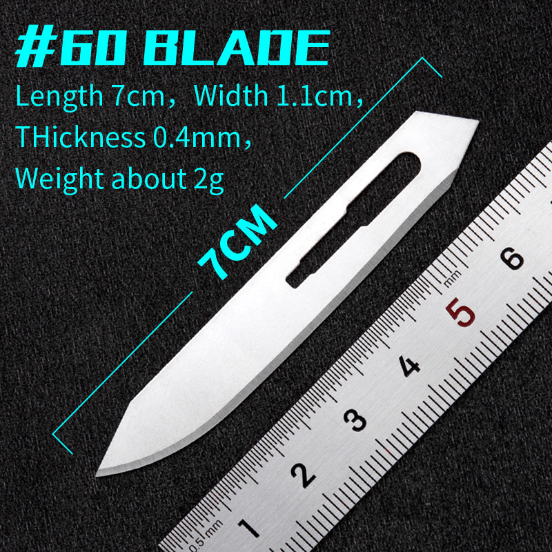 T029 Replacement Knife Blades – #24 & #60 Blades (Pack of 10)