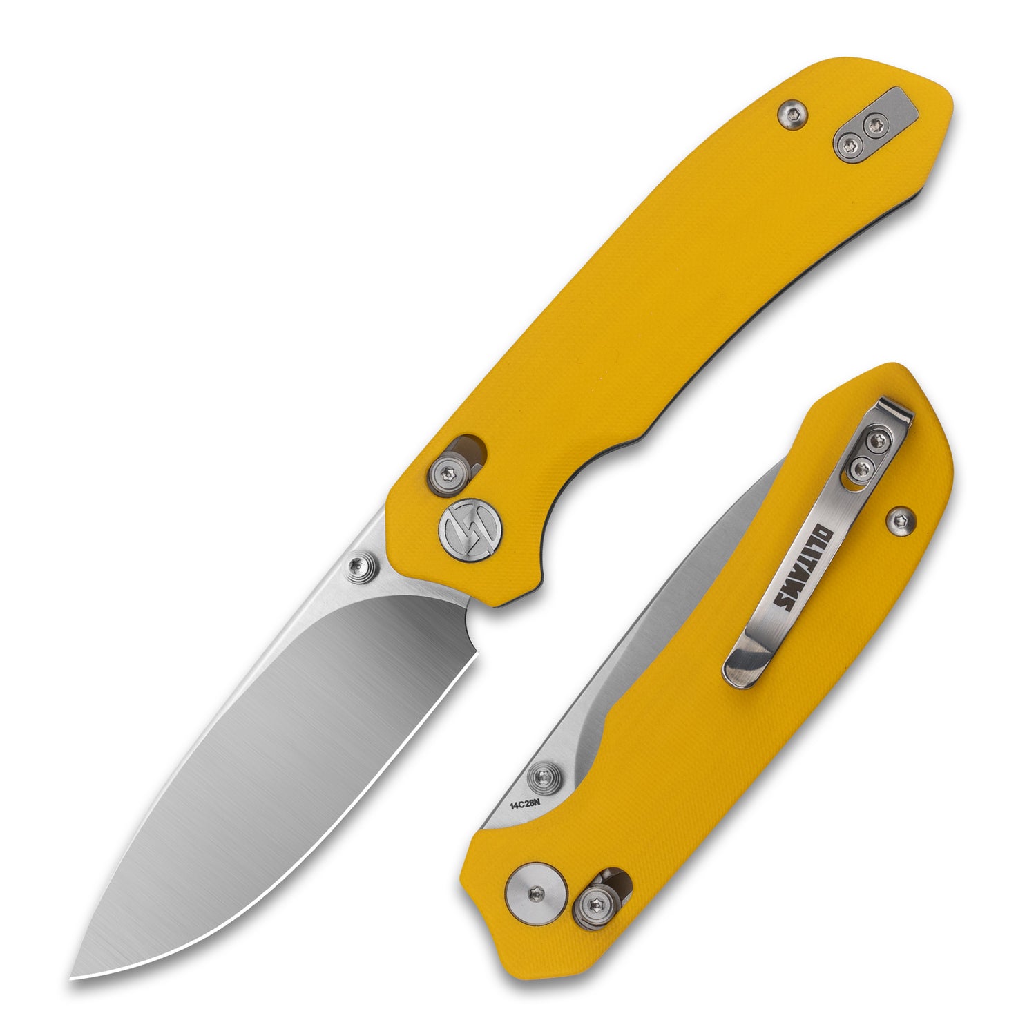 G031 Folding Camping Knife, Crossbar Lock Folding Pocket Knife, 3.3