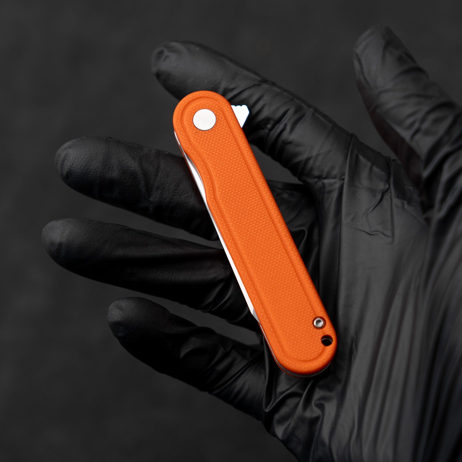 Rocket Pocket Knife (2.75''+D2+G10)-Liner Lock-Flipper-G040