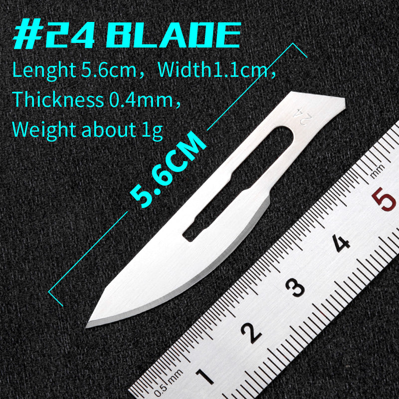 T029 Replacement Knife Blades – #24 & #60 Blades (Pack of 10)