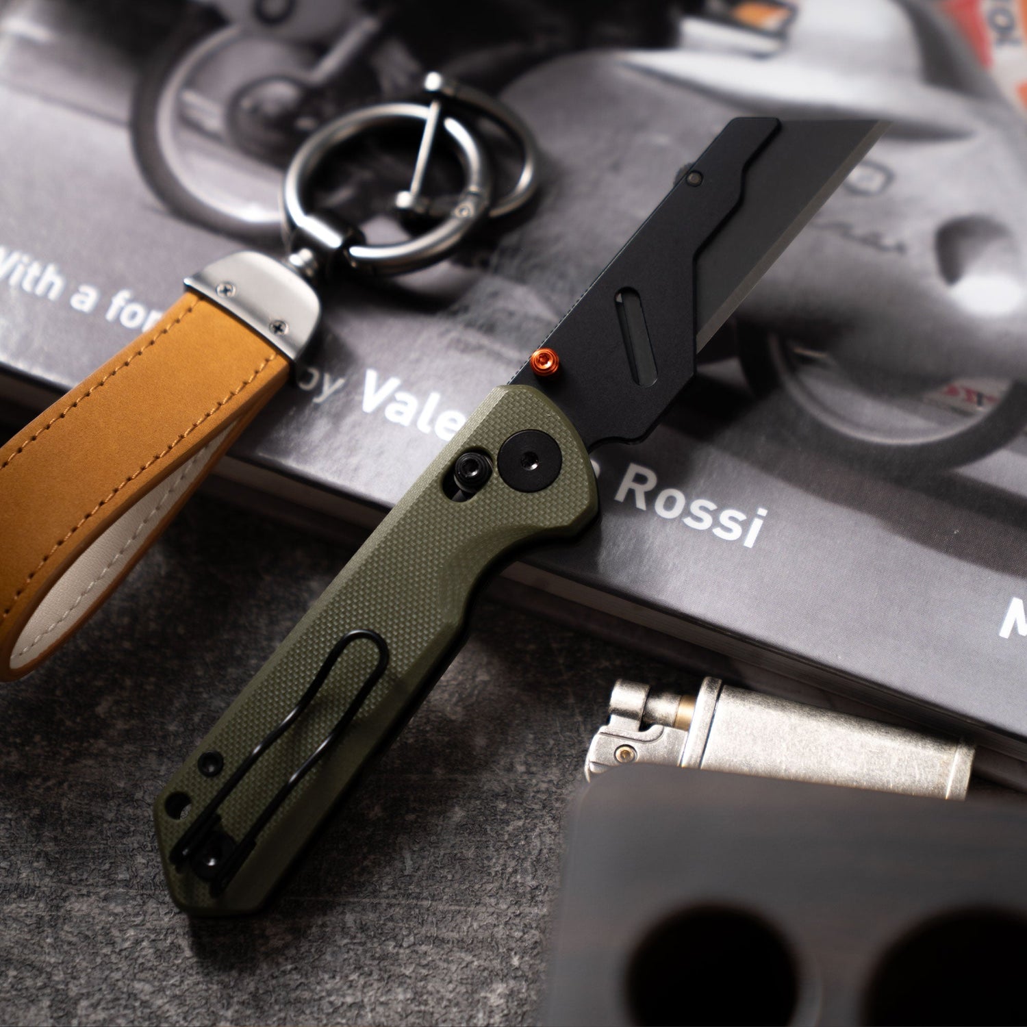 Adélie Penguins G076 Utility Knife (2.68