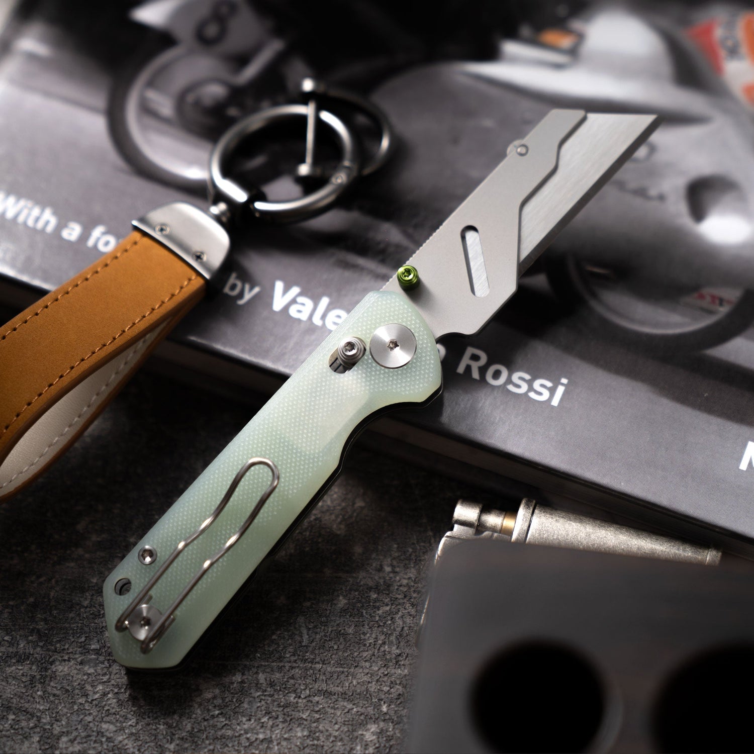 Adélie Penguins G076 Utility Knife (2.68
