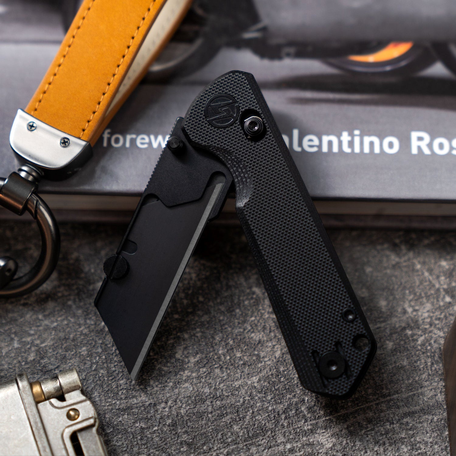 Adélie Penguins G076 Utility Knife (2.68