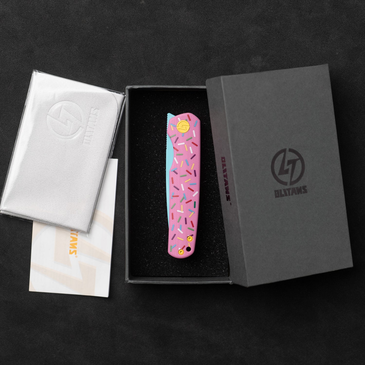 Stealth G047 3'' 14C28N Blade Pocket Knife, G10 Handle, Liner Lock, Front Flipper