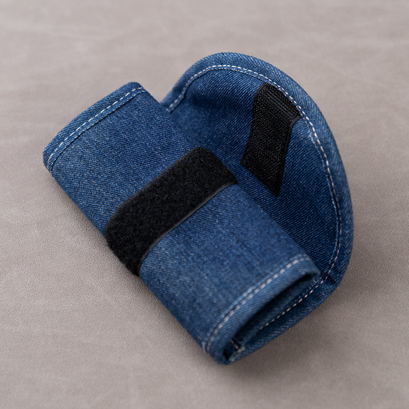 Olitans Denim Knife Roll Pouch