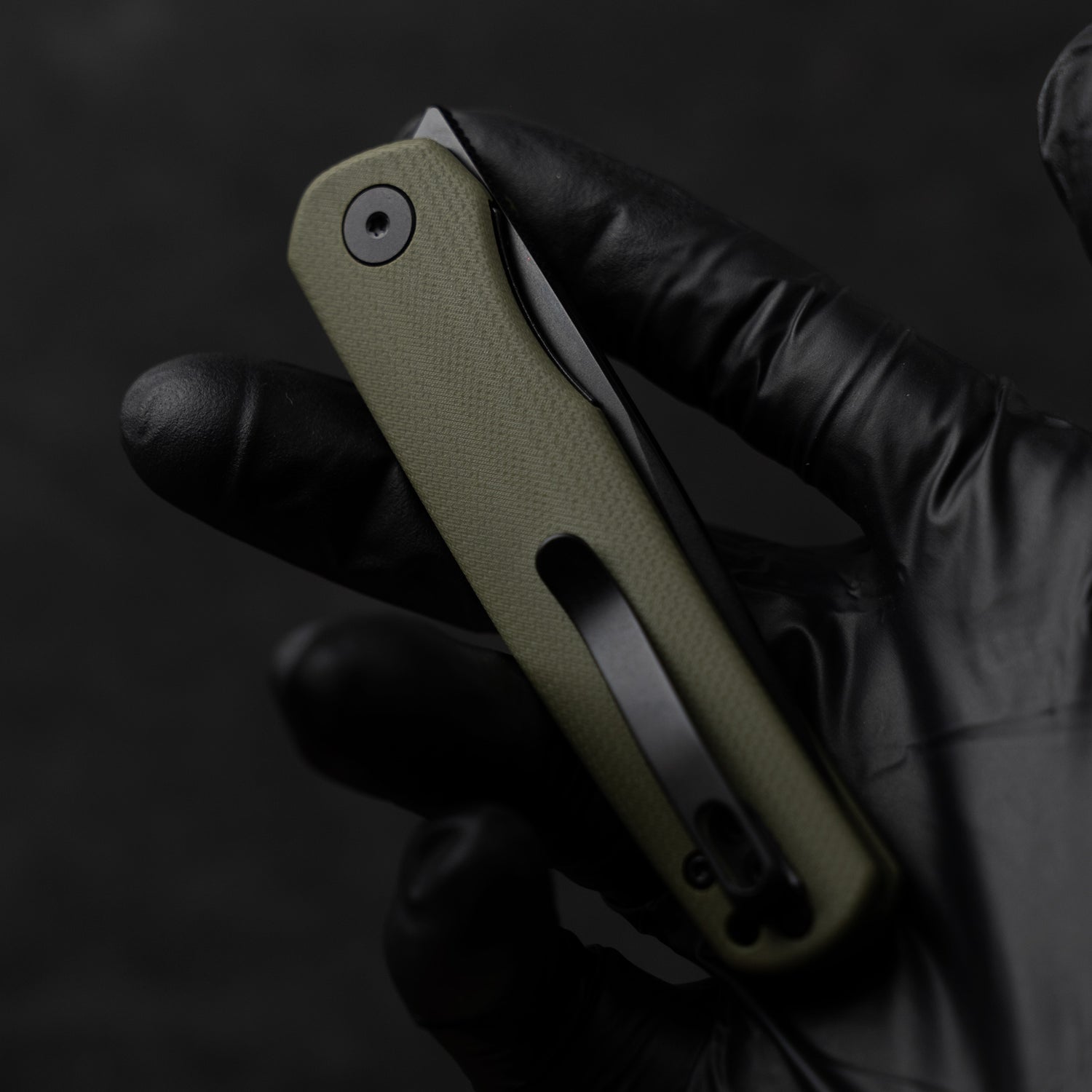 Stealth G047 3'' 14C28N Blade Pocket Knife, G10 Handle, Liner Lock, Front Flipper