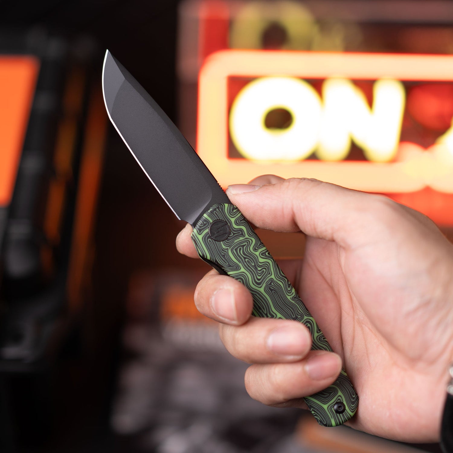 Stealth G047(3.07'' +14C28N +G10)Liner Lock-Front Flipper
