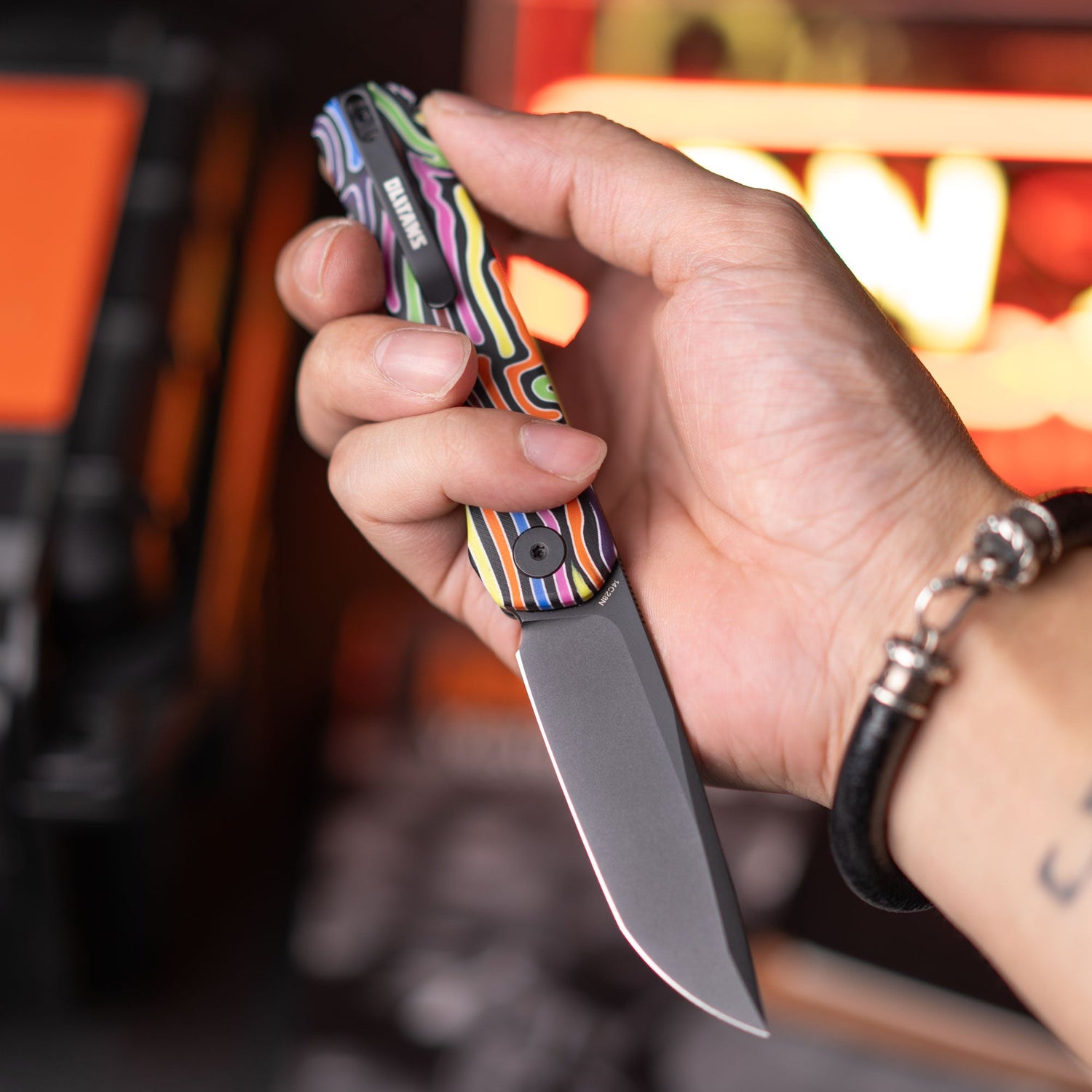 Stealth G047(3.07'' +14C28N +G10)Liner Lock-Front Flipper