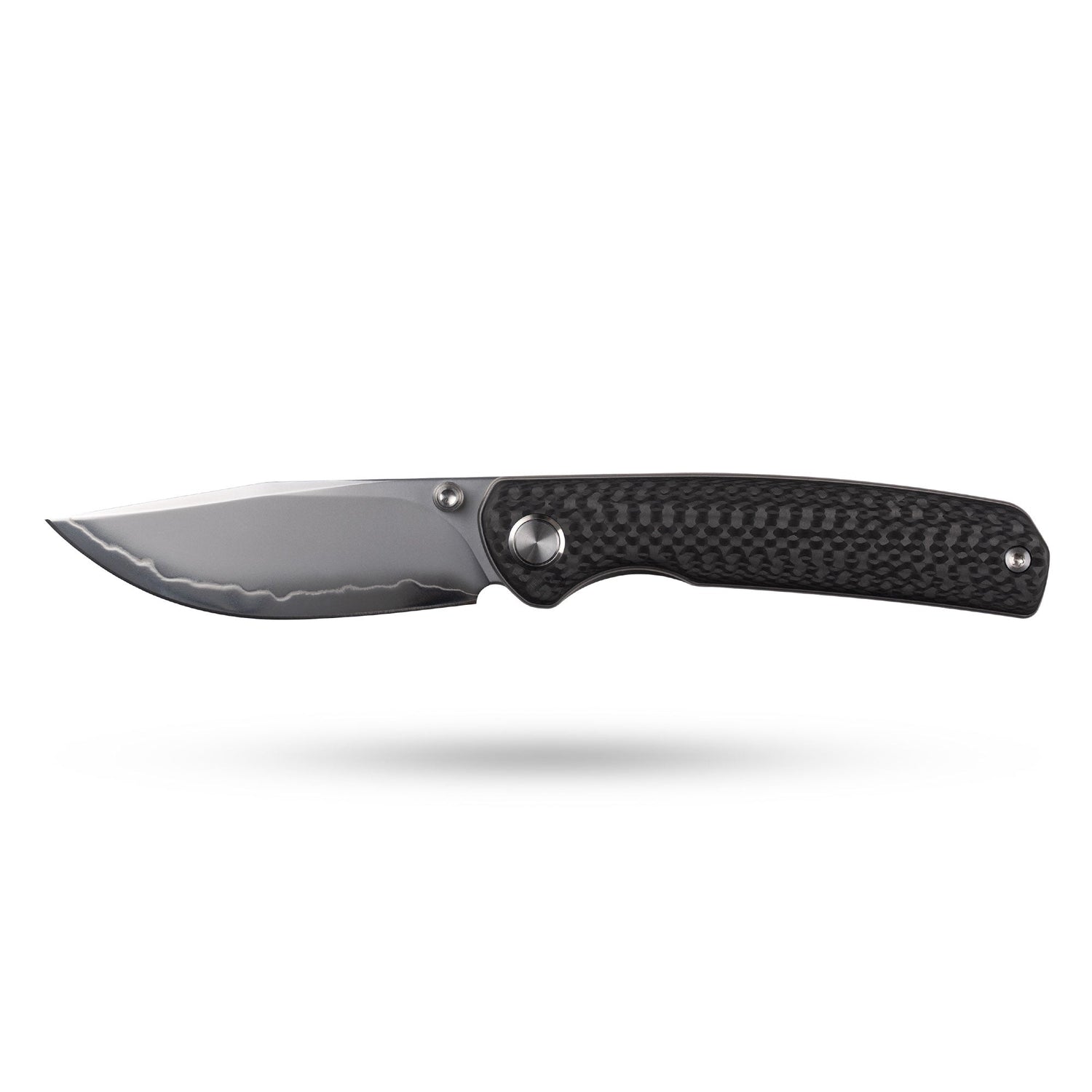 Gecko M070 (3.07''+SLD Magic+Carbon fibre)-Liner Lock-thumb stud