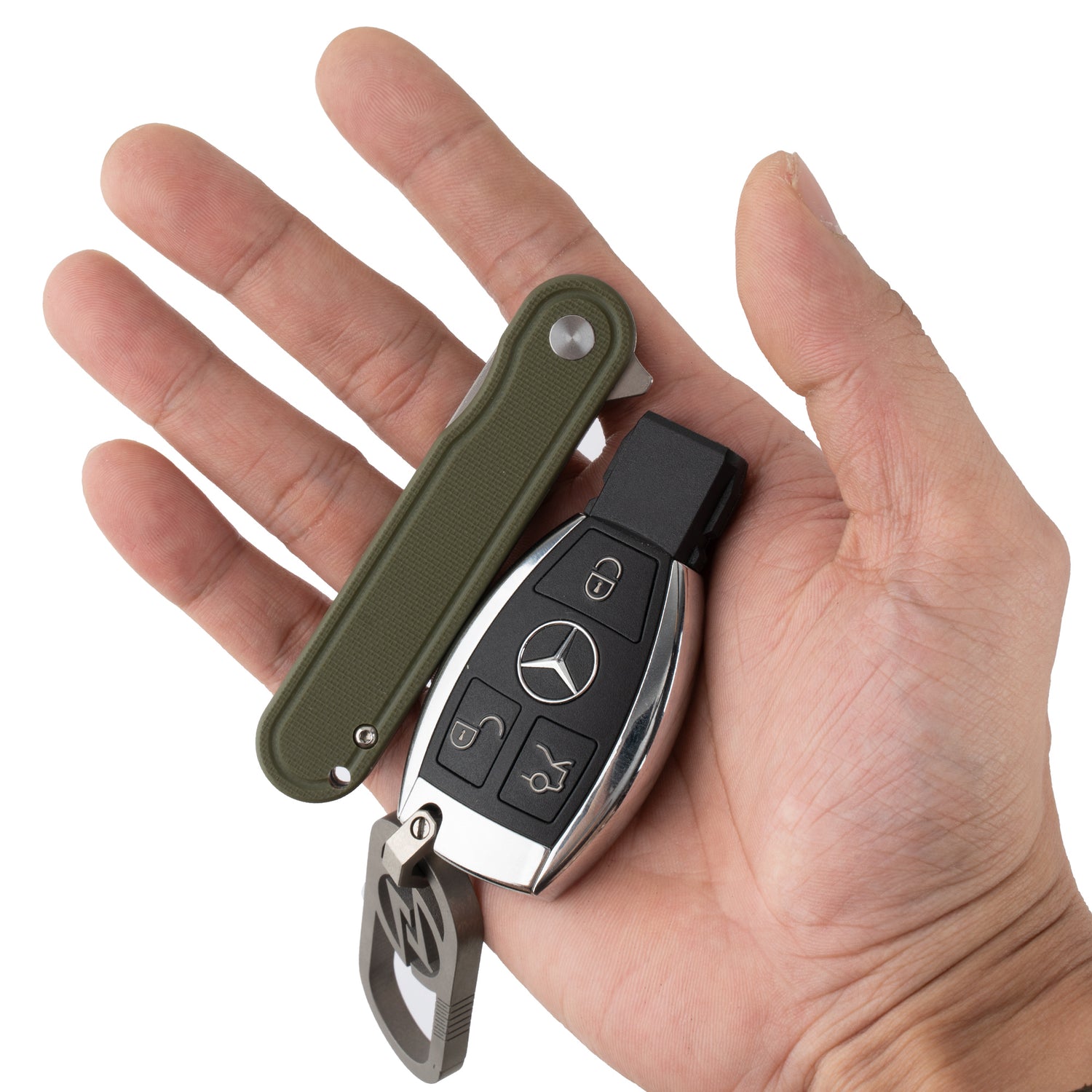 Rocket Pocket Knife (2.75''+D2+G10)-Liner Lock-Flipper-G040