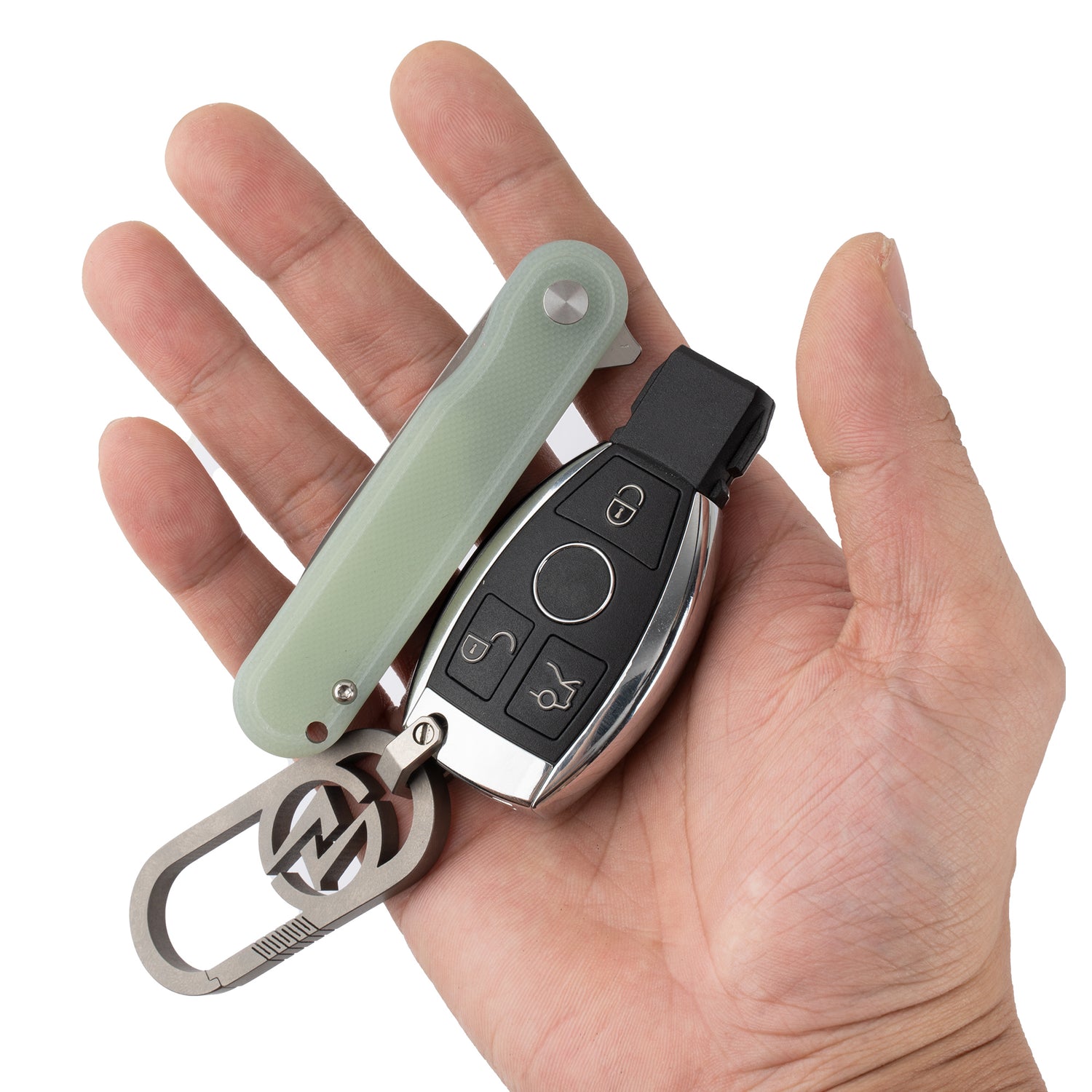 Rocket Pocket Knife (2.75''+D2+G10)-Liner Lock-Flipper-G040