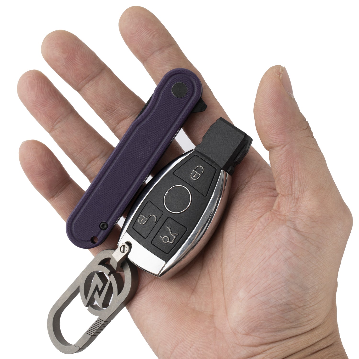 Rocket Pocket Knife (2.75''+D2+G10)-Liner Lock-Flipper-G040