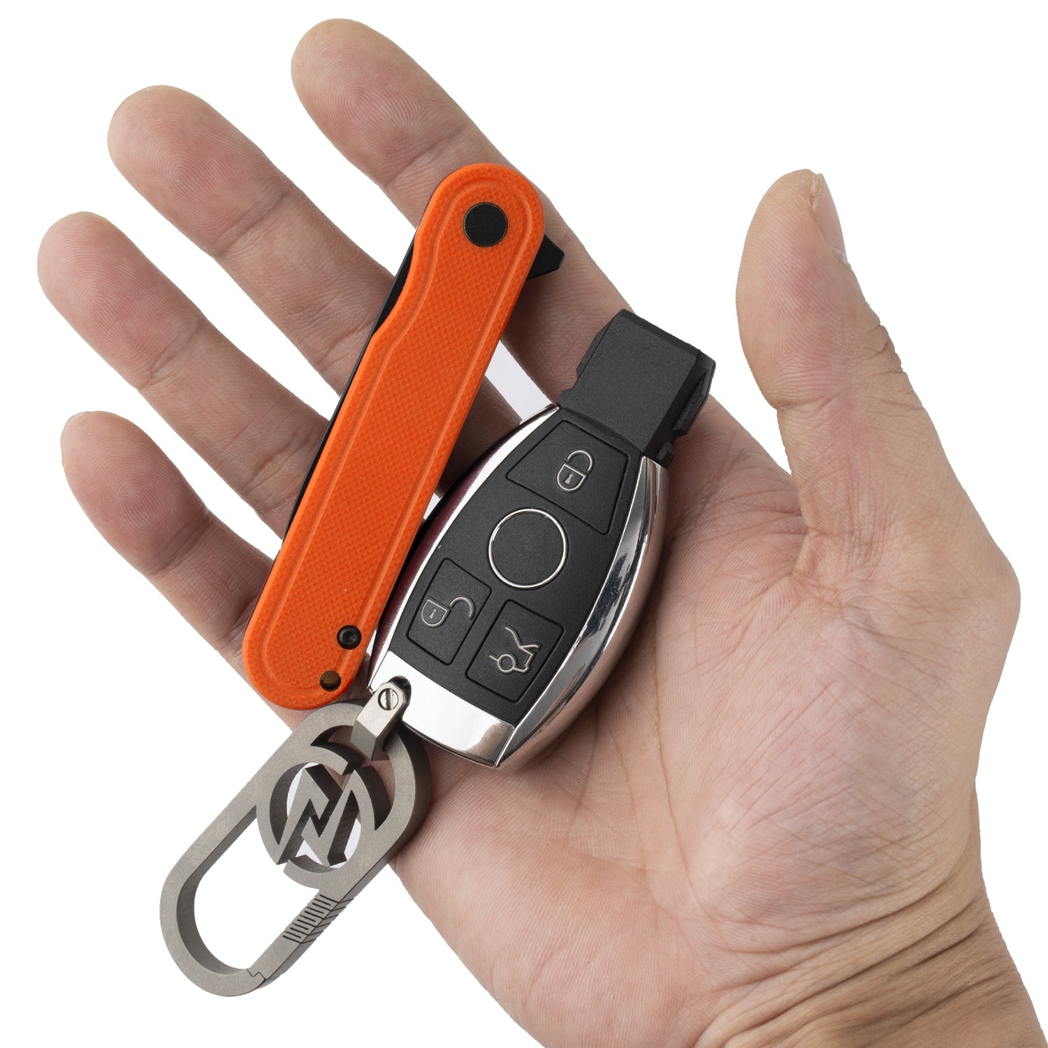 Rocket Pocket Knife (2.75''+D2+G10)-Liner Lock-Flipper-G040