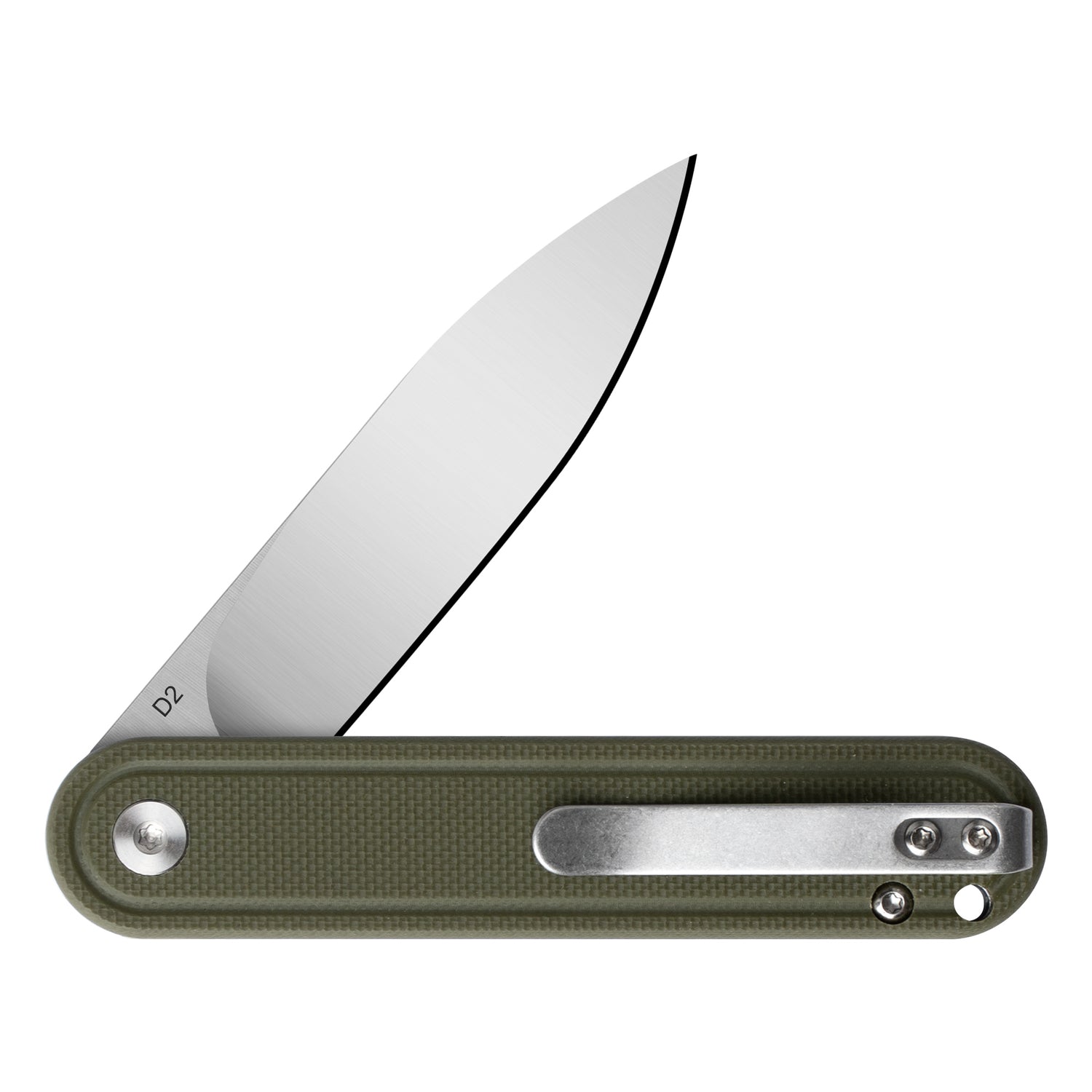 Rocket Pocket Knife (2.75''+D2+G10)-Liner Lock-Flipper-G040