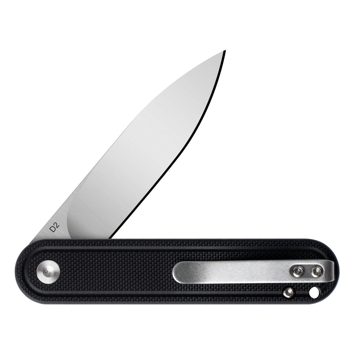 Rocket Pocket Knife (2.75''+D2+G10)-Liner Lock-Flipper-G040
