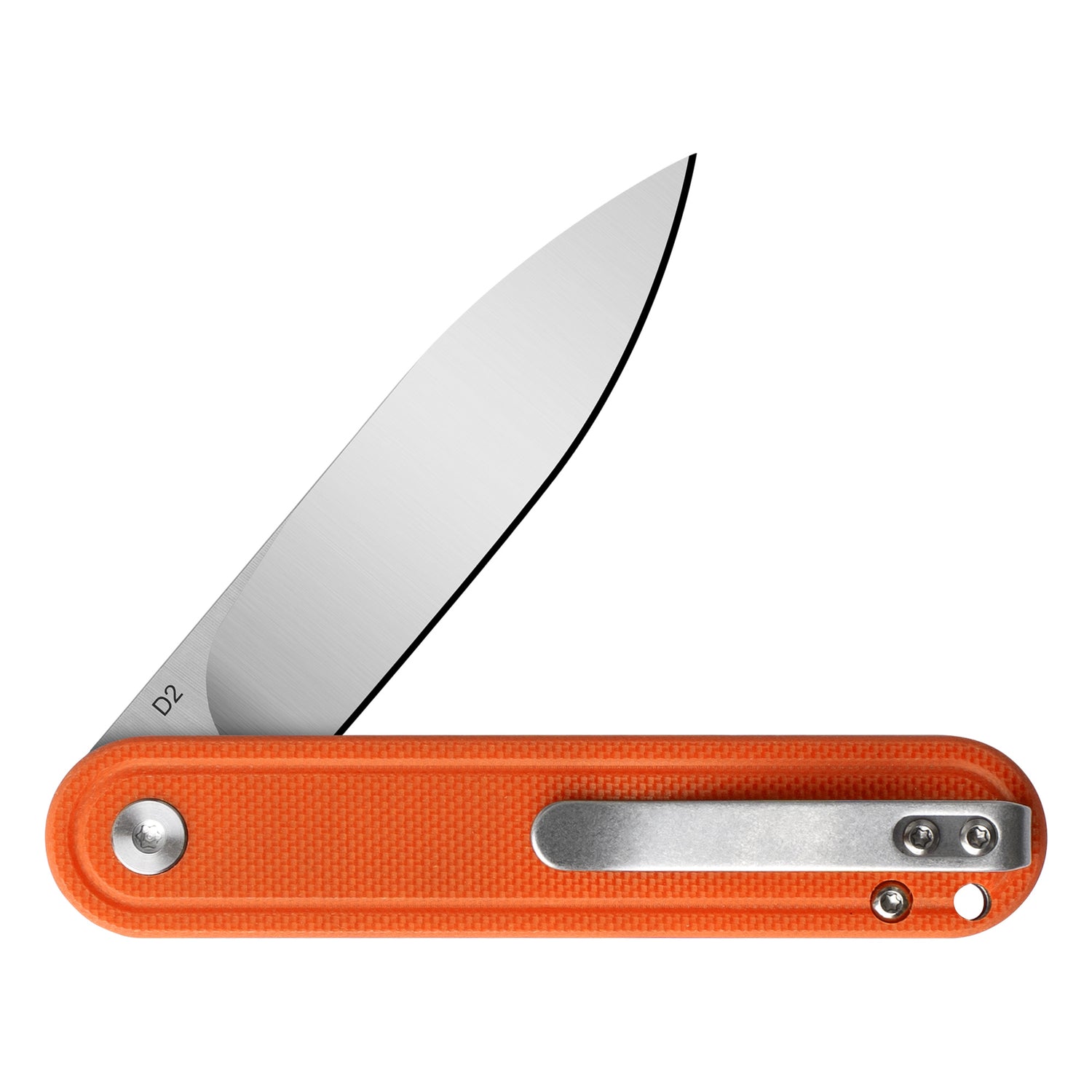 Rocket Pocket Knife (2.75''+D2+G10)-Liner Lock-Flipper-G040