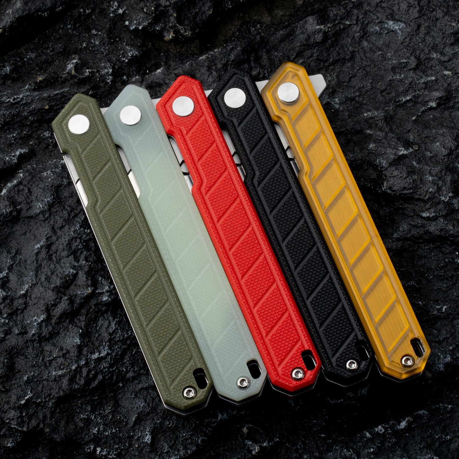 G046 Mecha Folding Sacalpel Knife G10 handle suitable for #24 & #60 Blade