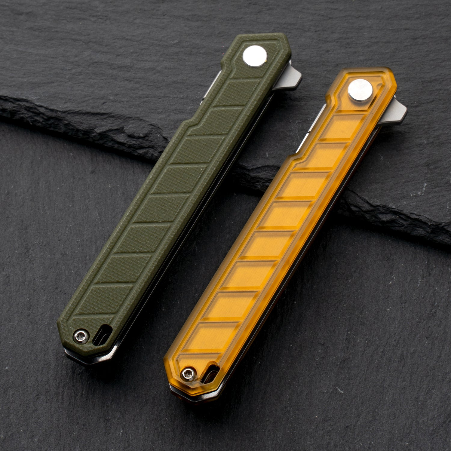 G046 Mecha Folding Sacalpel Knife G10 handle suitable for #24 & #60 Blade