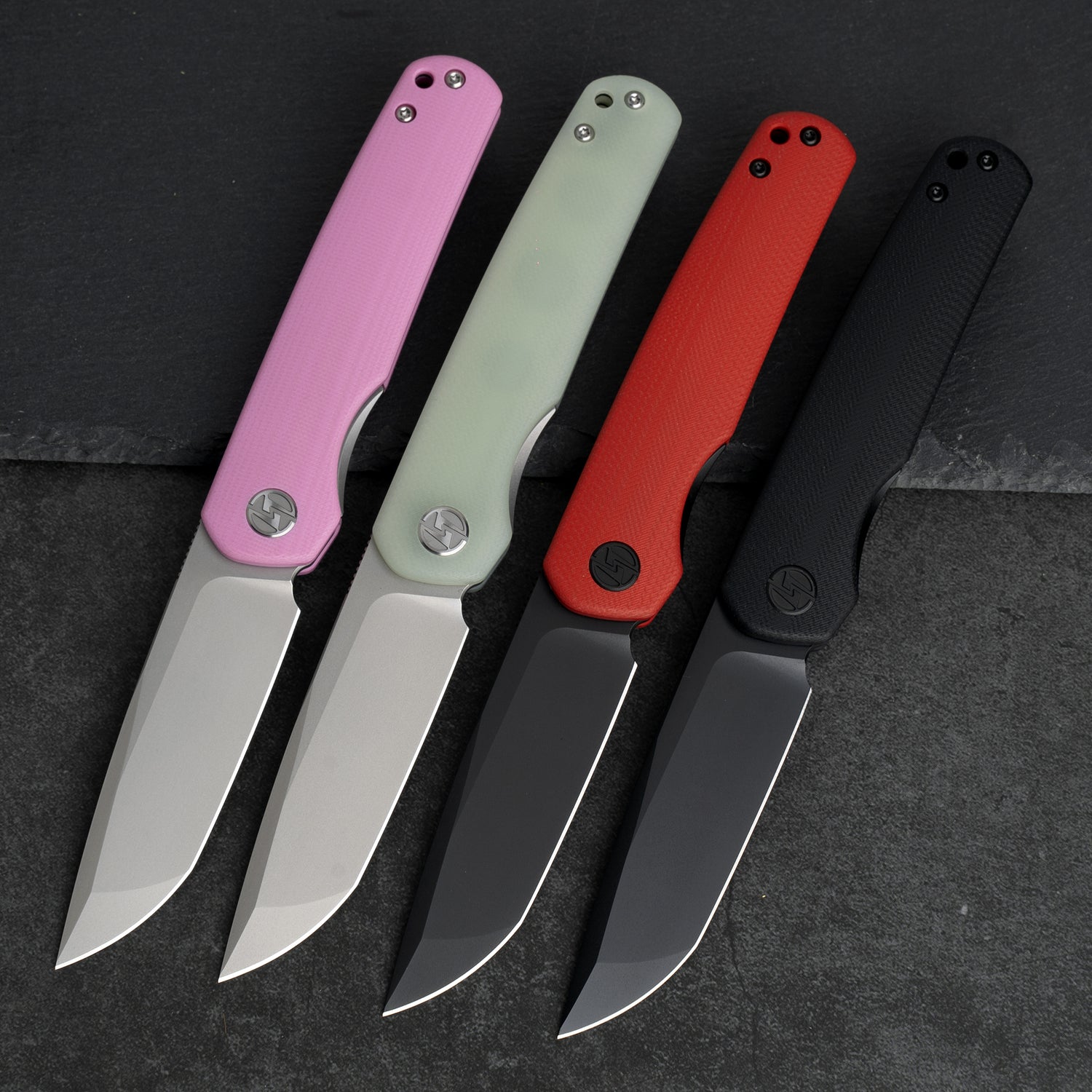 Stealth G047 3'' 14C28N Blade Pocket Knife, G10 Handle, Liner Lock, Front Flipper