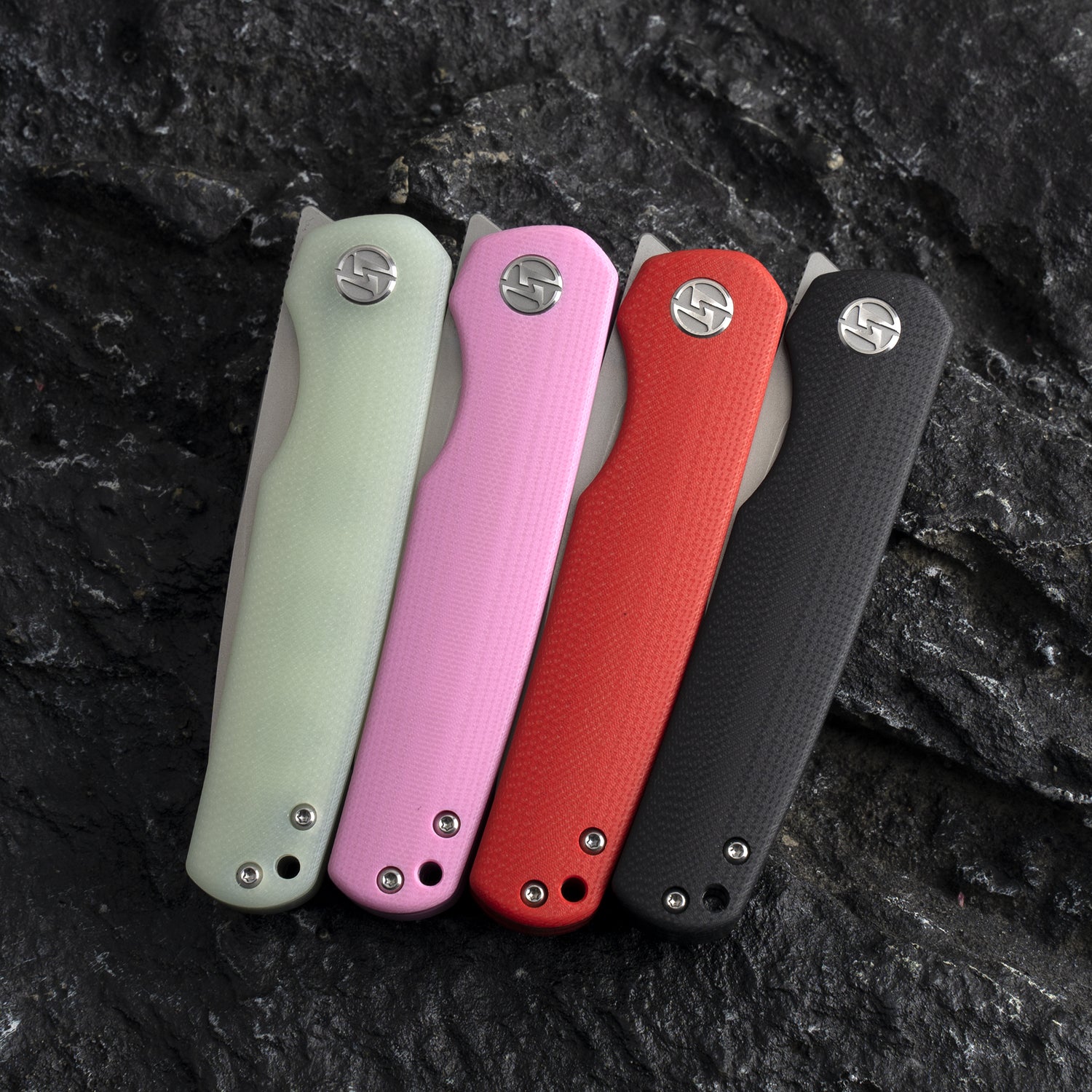 Stealth G047 3'' 14C28N Blade Pocket Knife, G10 Handle, Liner Lock, Front Flipper