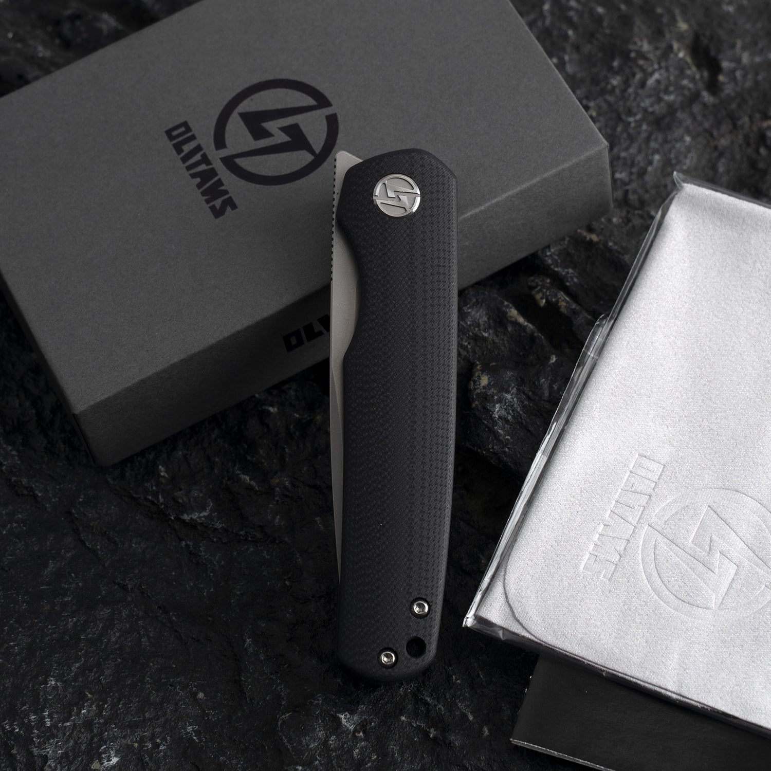 Stealth G047 3'' 14C28N Blade Pocket Knife, G10 Handle, Liner Lock, Front Flipper