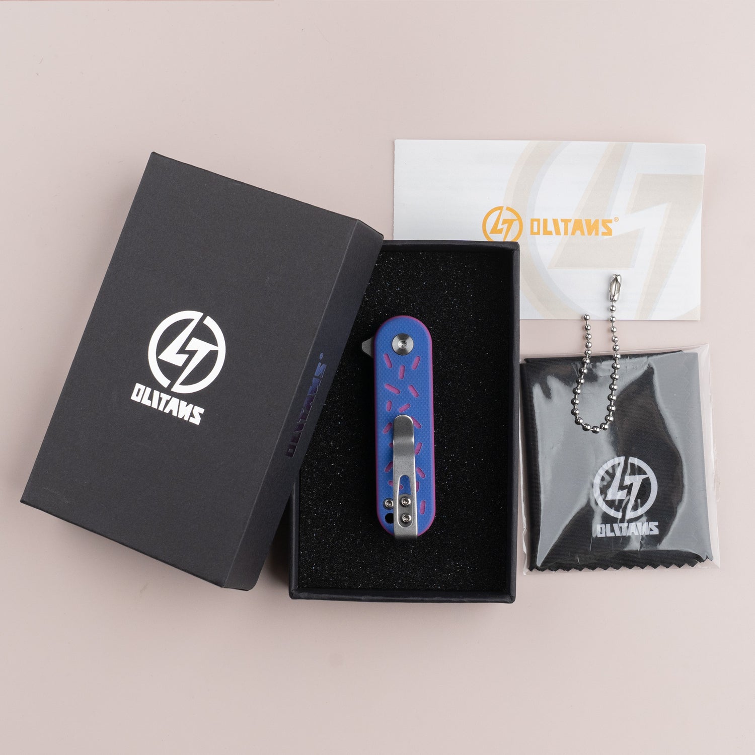 Spaceship Pocket Knife (1.93'' -D2 Blade-G10 Handle)-Liner Lock-Flipper-G048