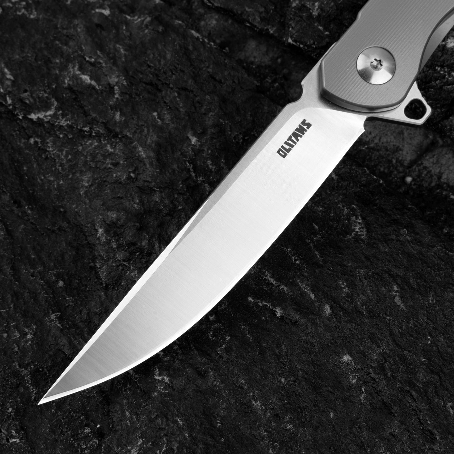 Vector Pocket Knife (3.35''+AUS-8 Blade+Titainium)-Frame Lock-Flipper-T051