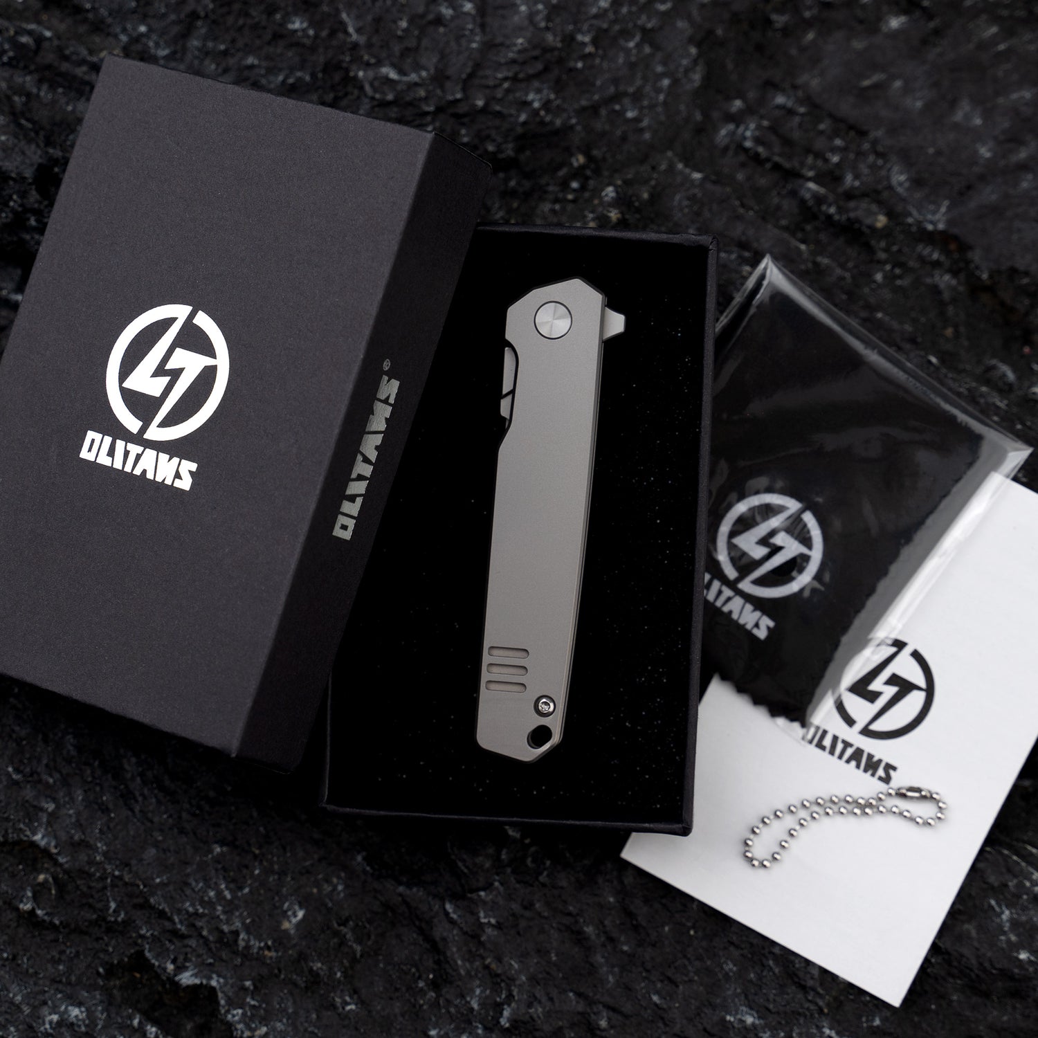 T058 Folding Scalpel Knife Titanium Alloy handle suitable for #24 & #60 Blade