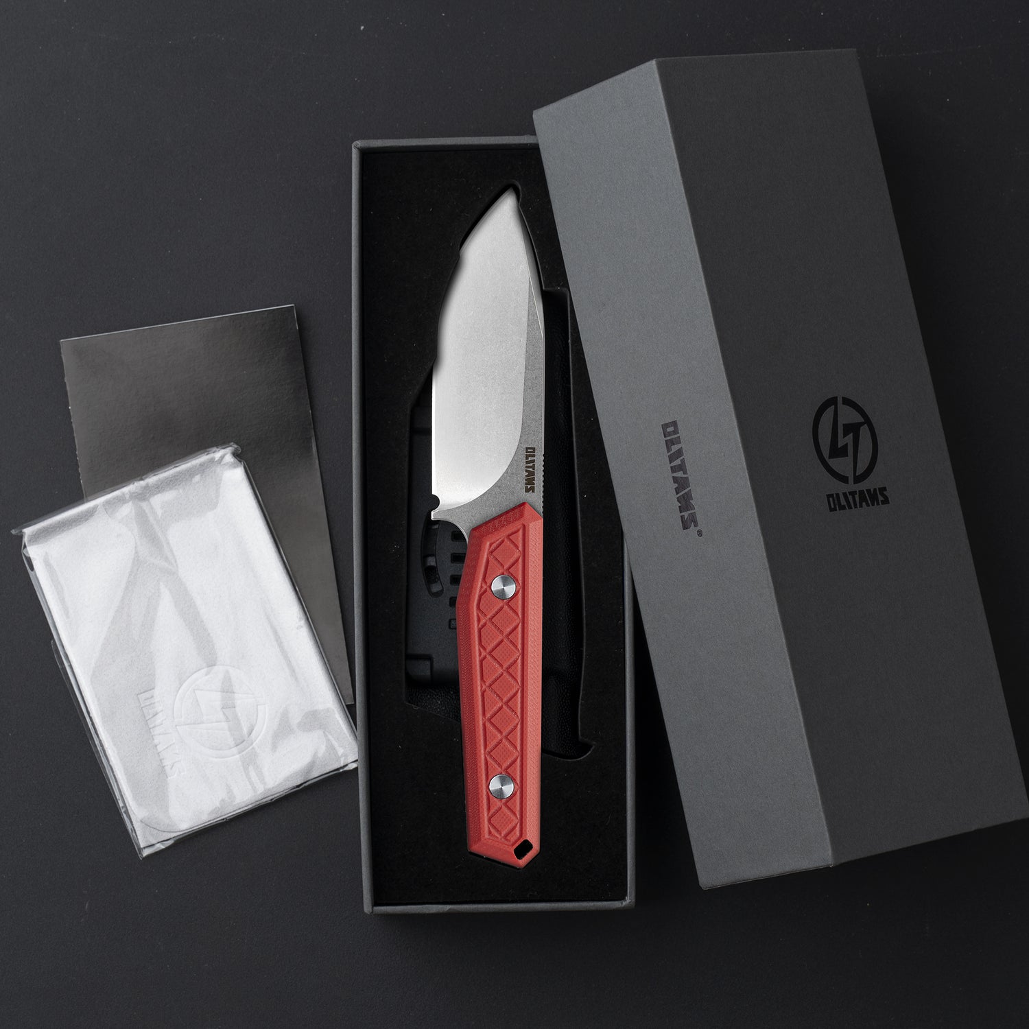 Fixed Blade Knife 3.62'' 9Cr18Mov BLADE+G10/Micarta HANDLE- G043