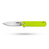 Rocket G040 (2.75''+D2+Neon Green G10)-Liner Lock-Flipper
