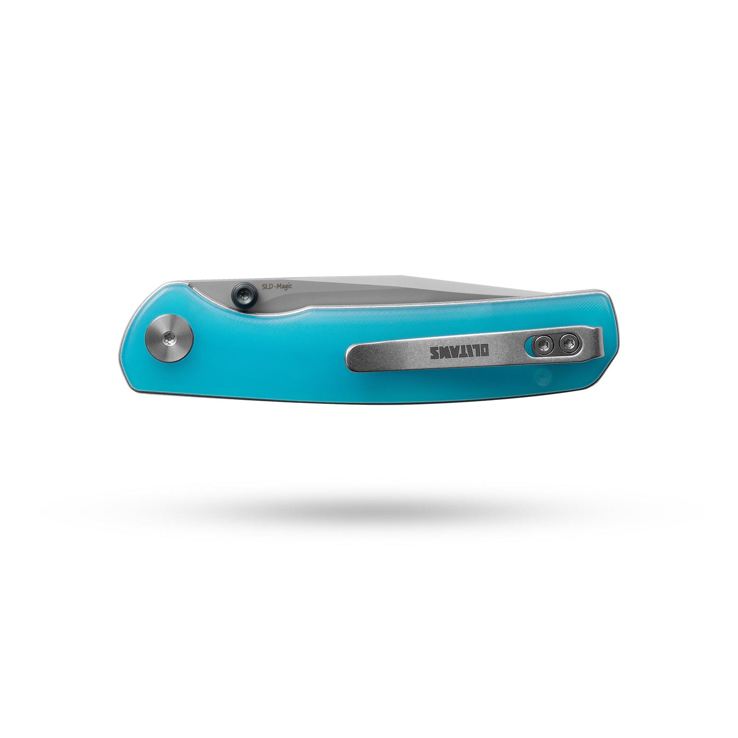 Gecko SE G080 (3.07''+SLD Magic+Blue Acrylic)-Liner Lock-thumb stud